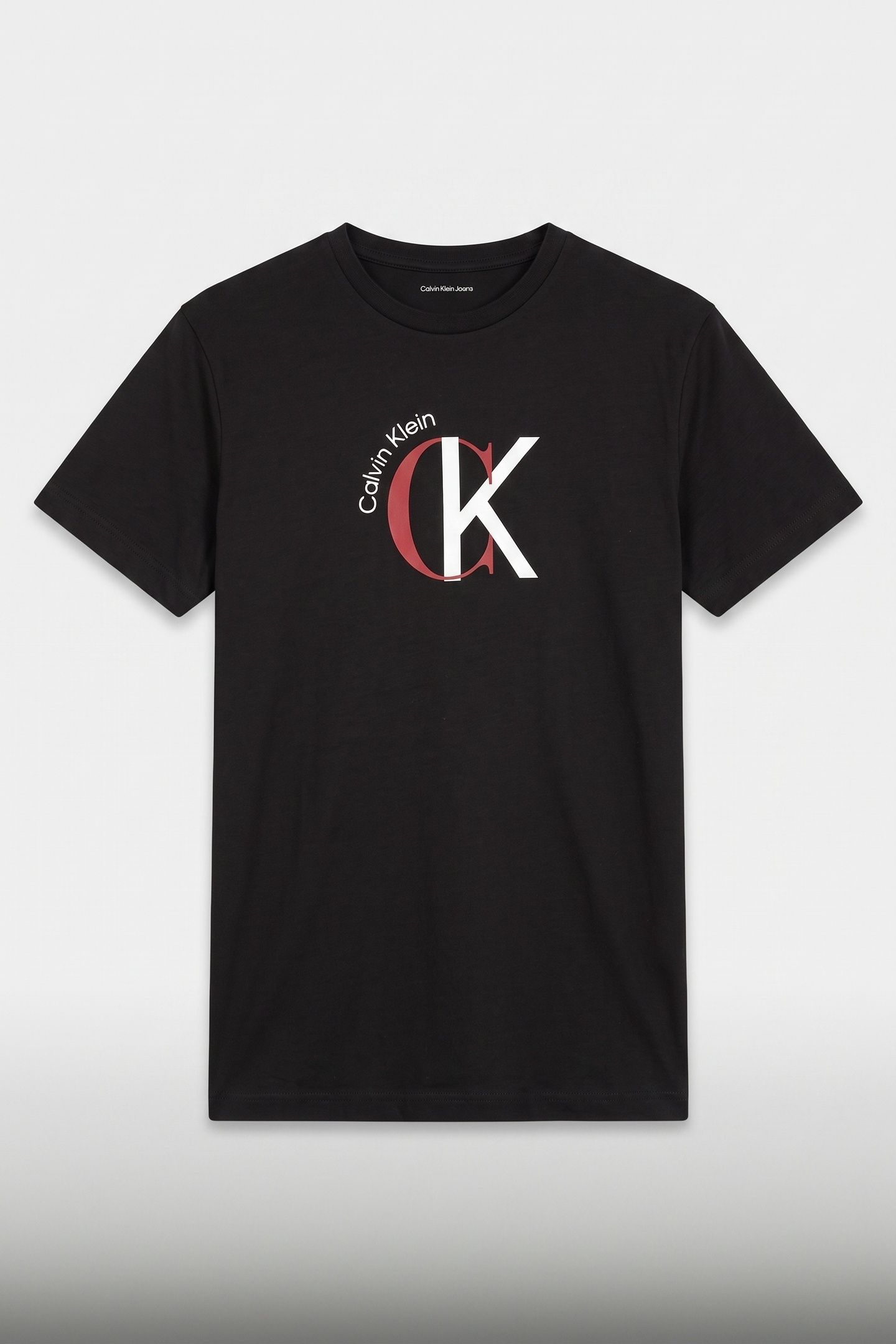 SS 30S 2TONE TEE BLACK 3