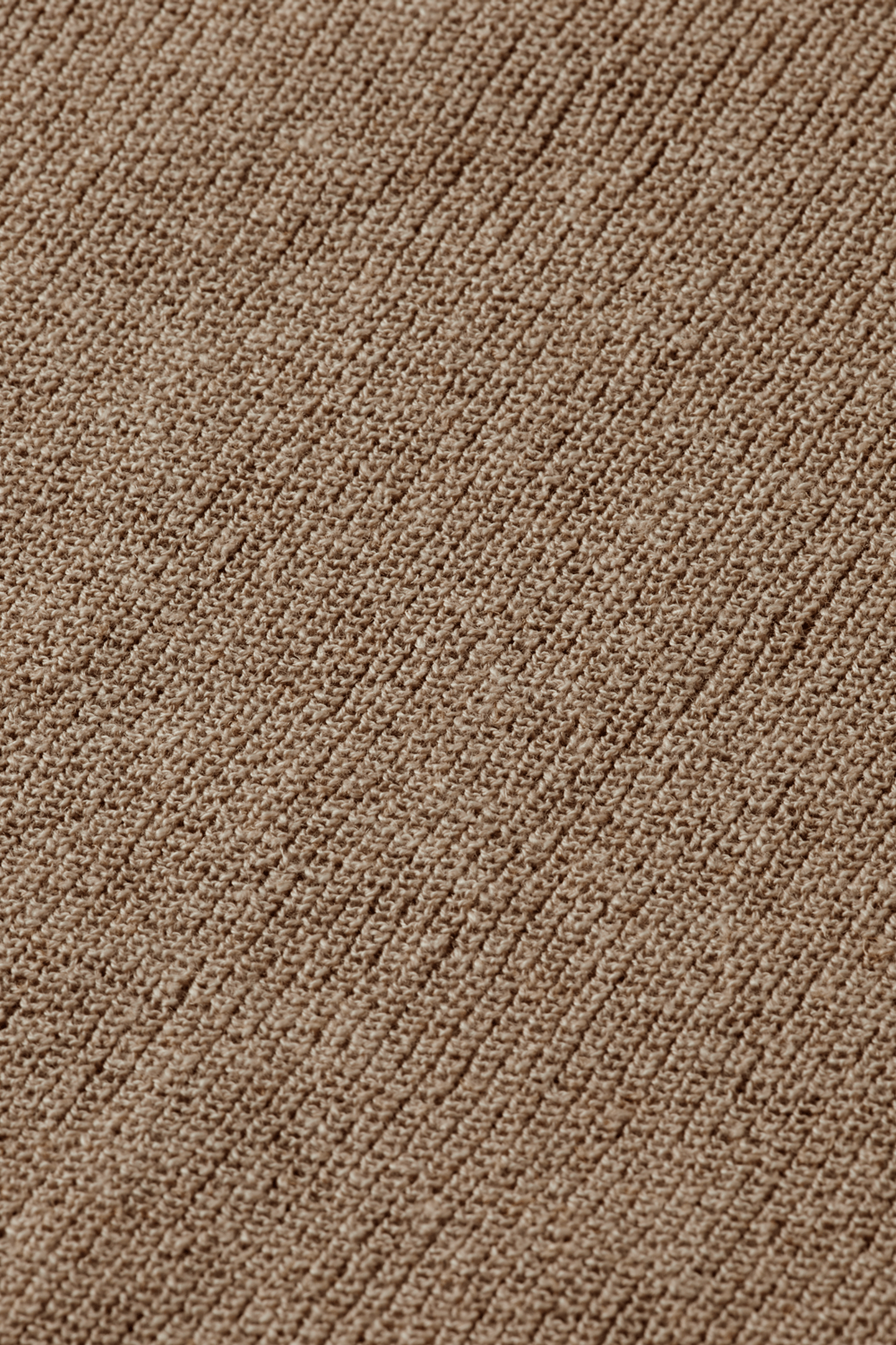LINNEN BLEND CREW NECK PLAZA TAUPE 5