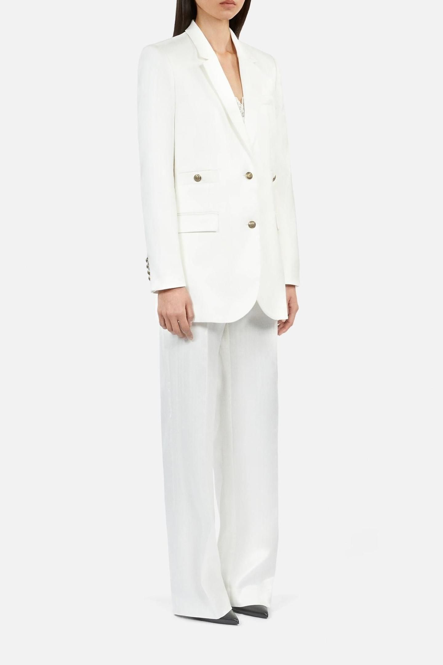 OVERSIZED 4-POCKET SUIT JACKET WHITE 5