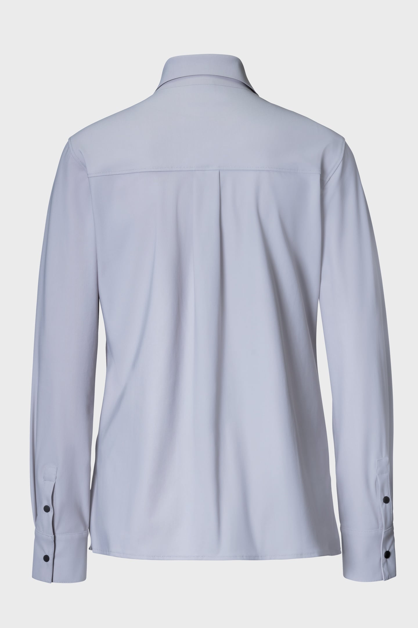 JEUWO V2.Y8.02 POLO SHIRT LONG LIGHT GREY 2