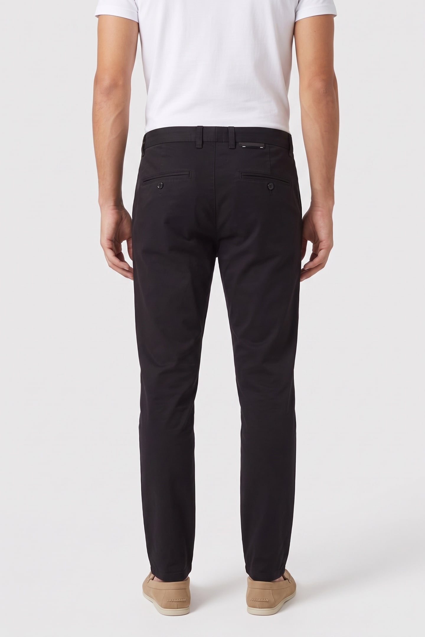 EDGAR SLIM CHINO BLACK 2