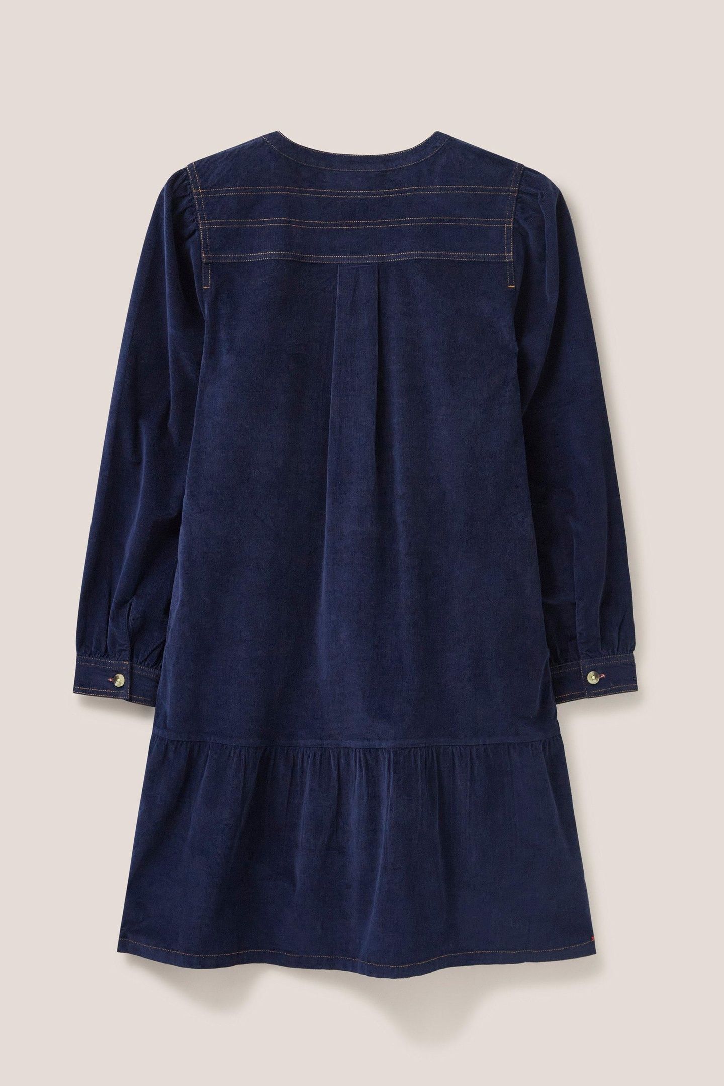 NORMA CORD DRESS DARK NAVY 5