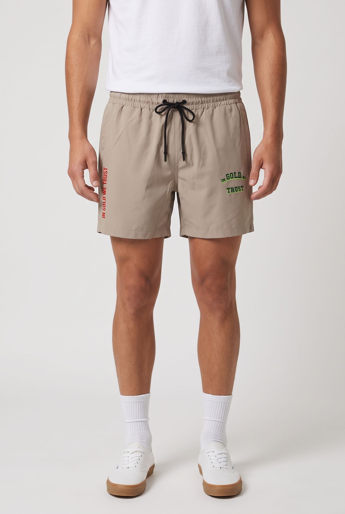 COLORBLOCK SWIMSHORT PURE CASHMERE 1