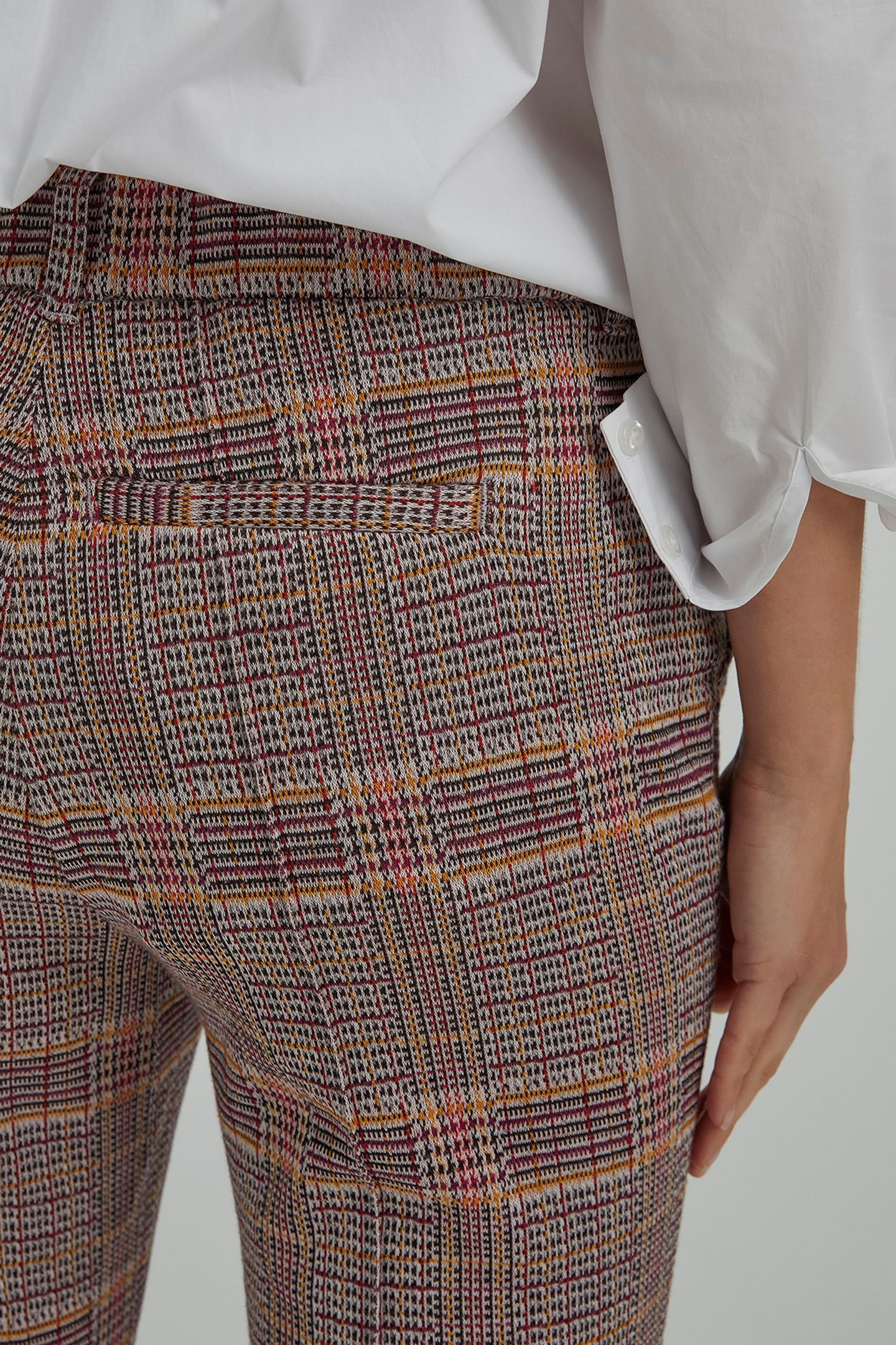 TAO PANTS MULTI COLOUR DARK CHECK 4