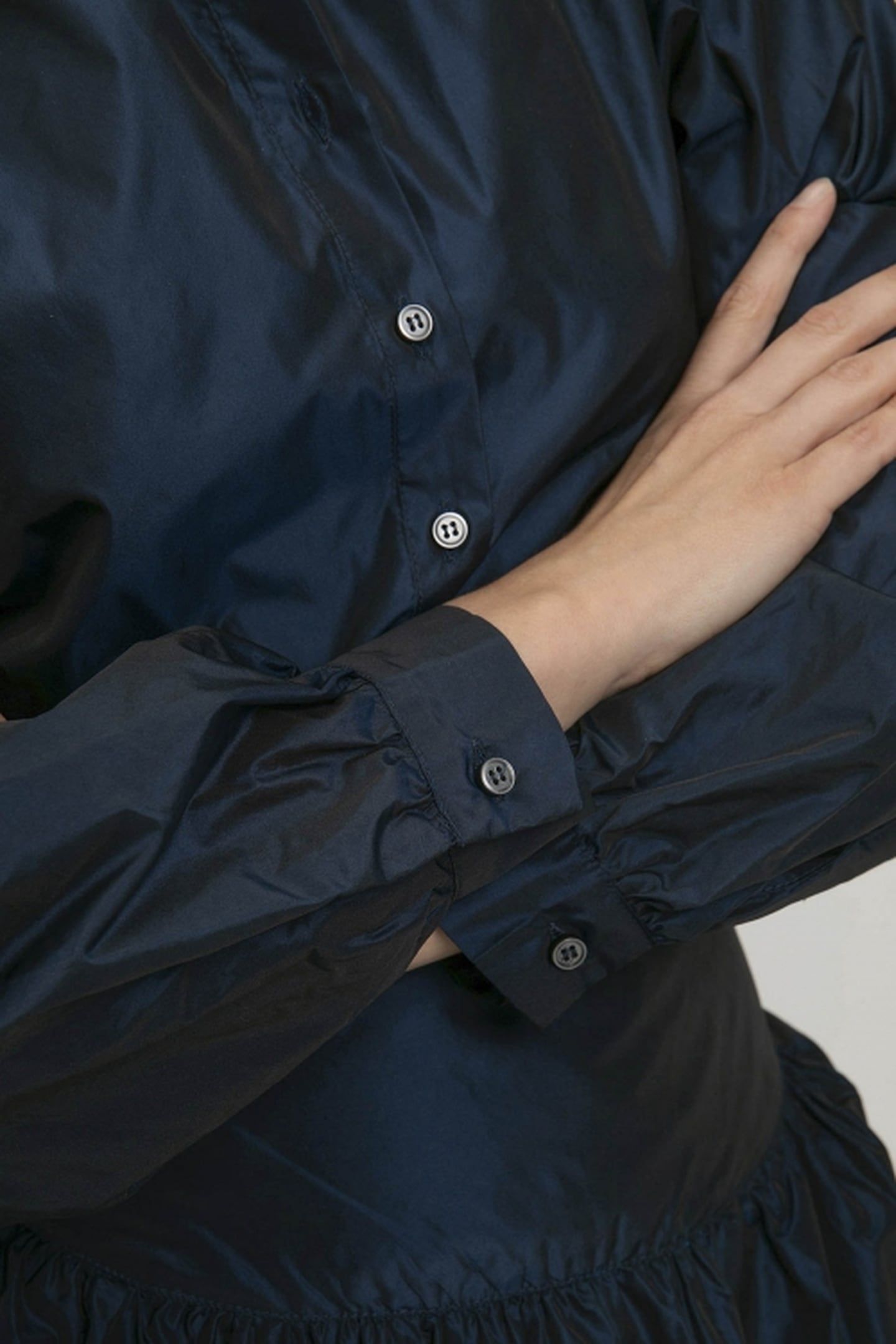 SONJA BLOUSE NAVY MELANGE 5