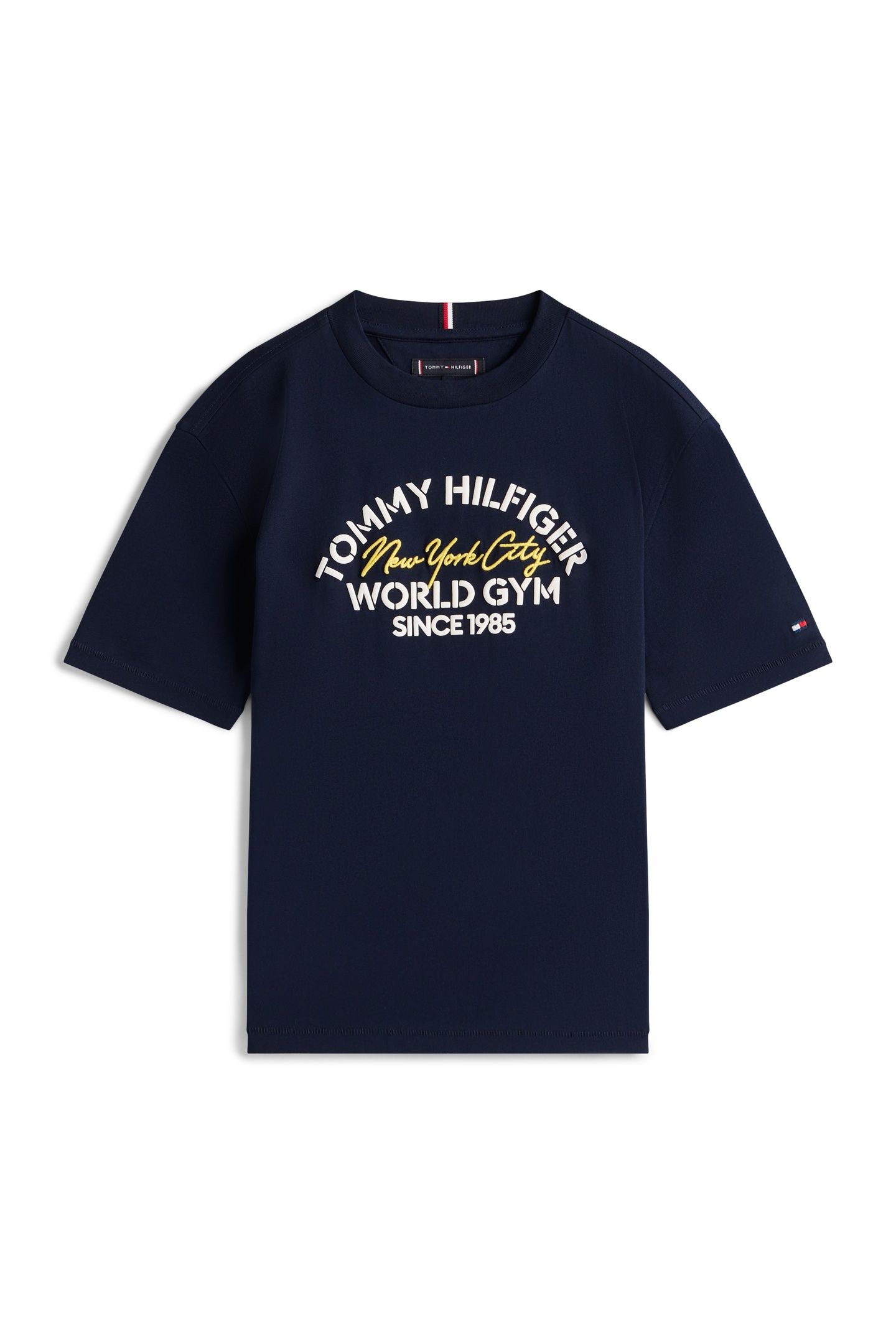 BOYS TOMMY HILFIGER NYC TEE DARK NIGHT NAVY 4