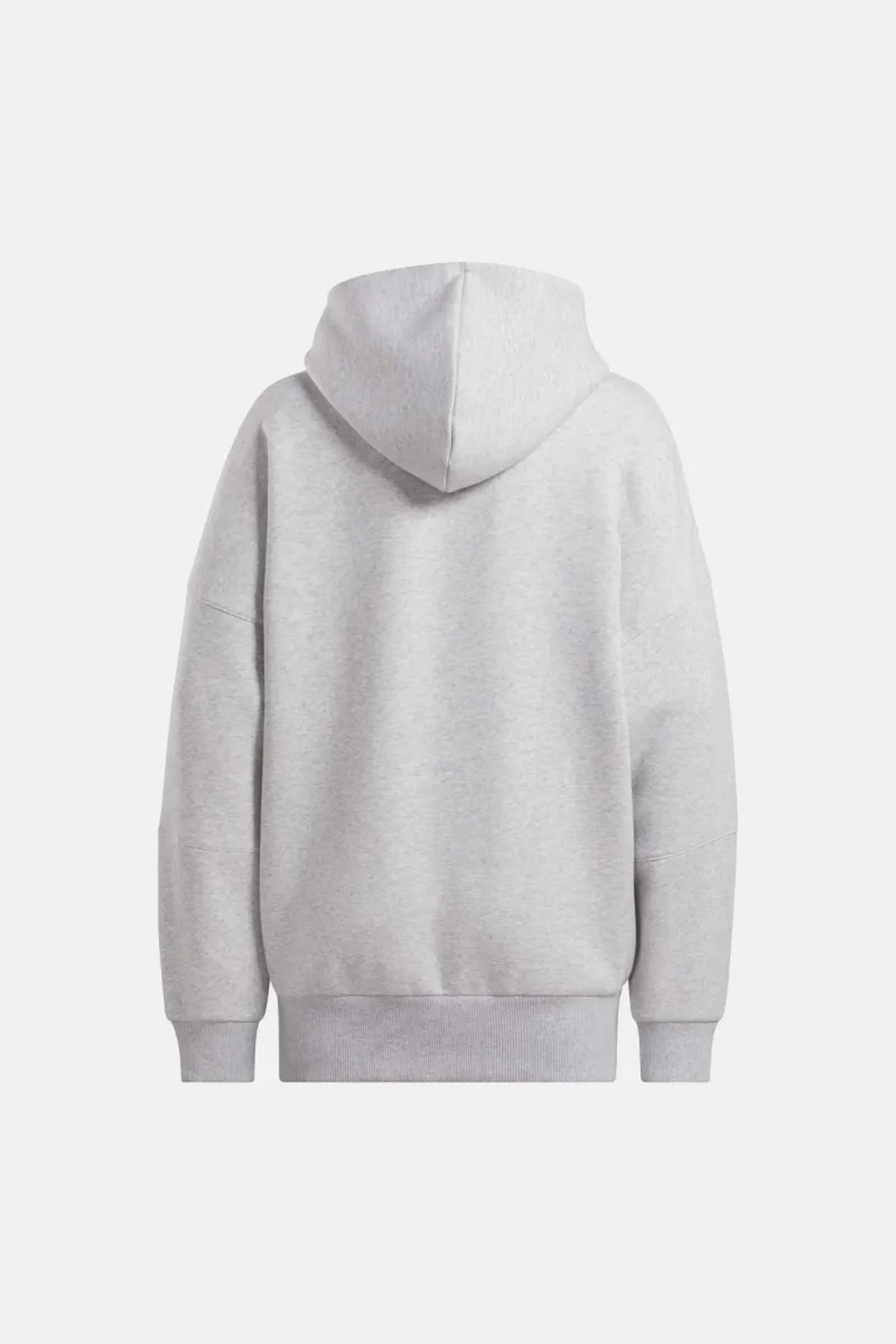 LUX OVERSIZED HOODIE LIGHT GREY HEATHER 5