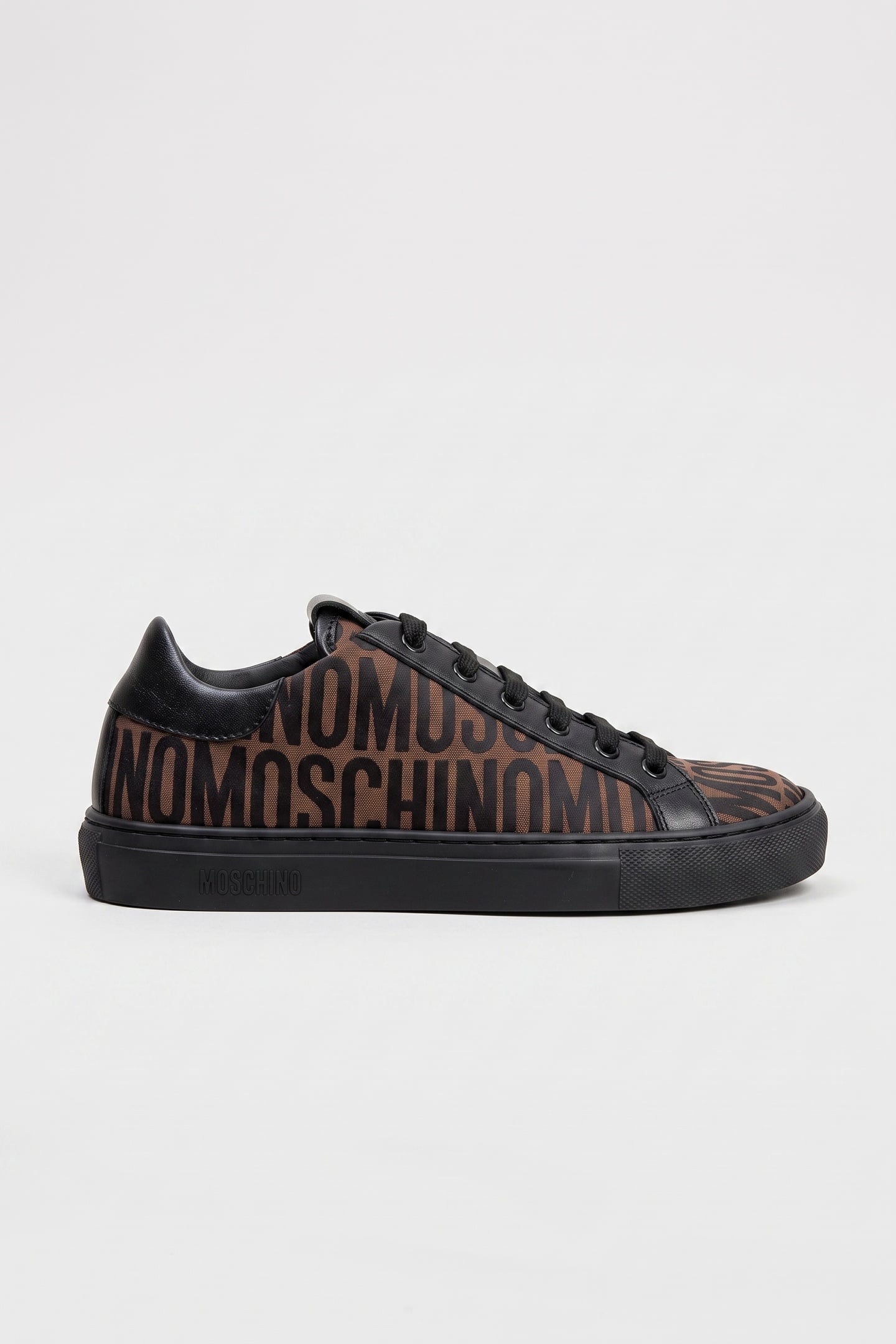 CALFSKIN SNEAKERS BROWN 1