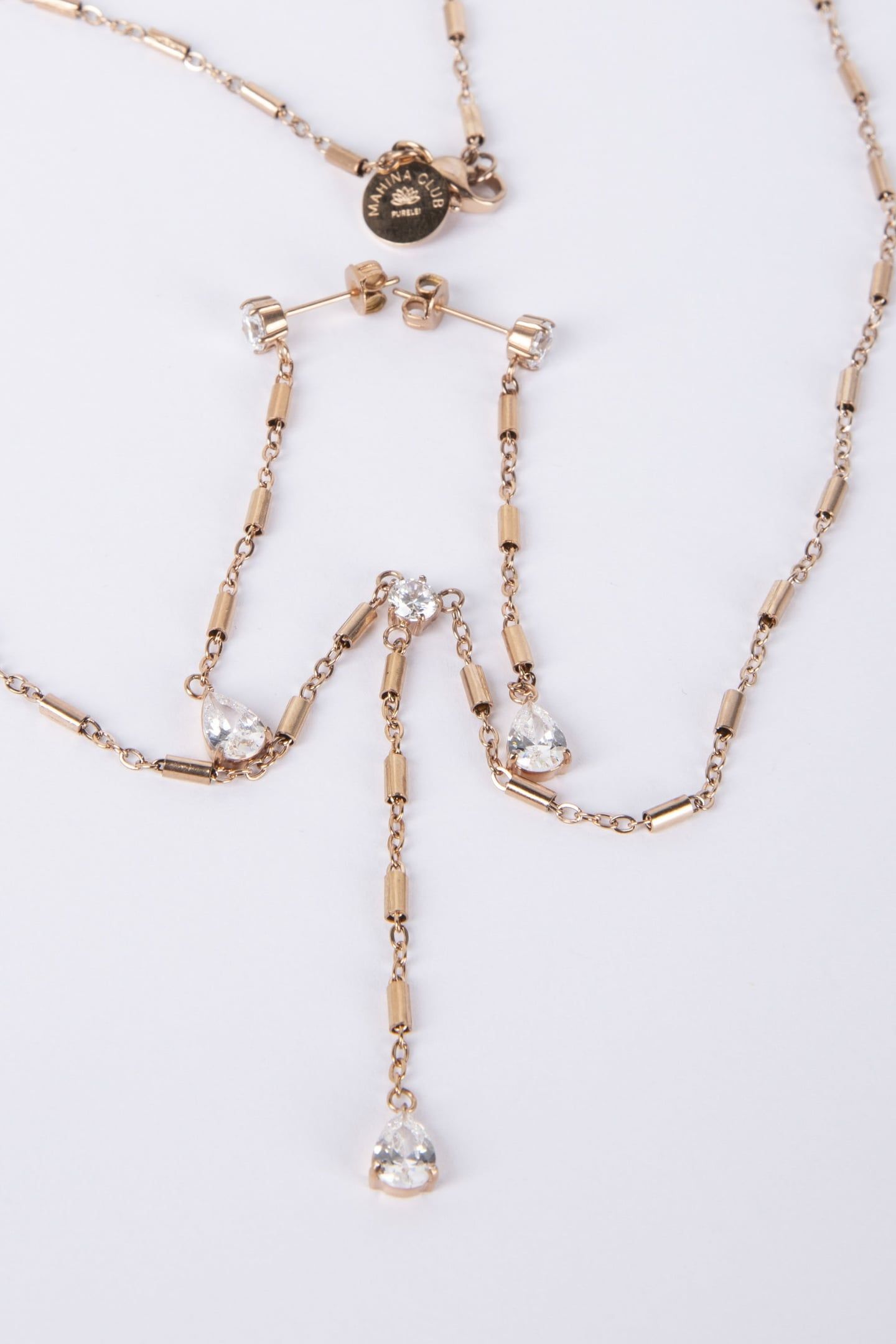 MAHINA CLUB BRILLIANT SET ROSEGOLD 6