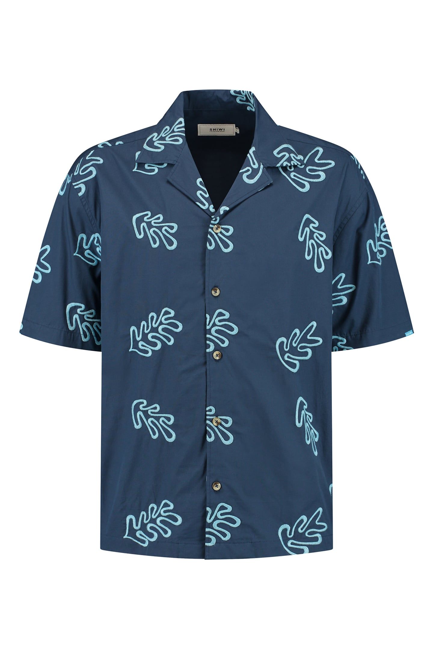 MEN SHORTSLEEVE REEF EMBROIDERY ROYAL BLUE 6
