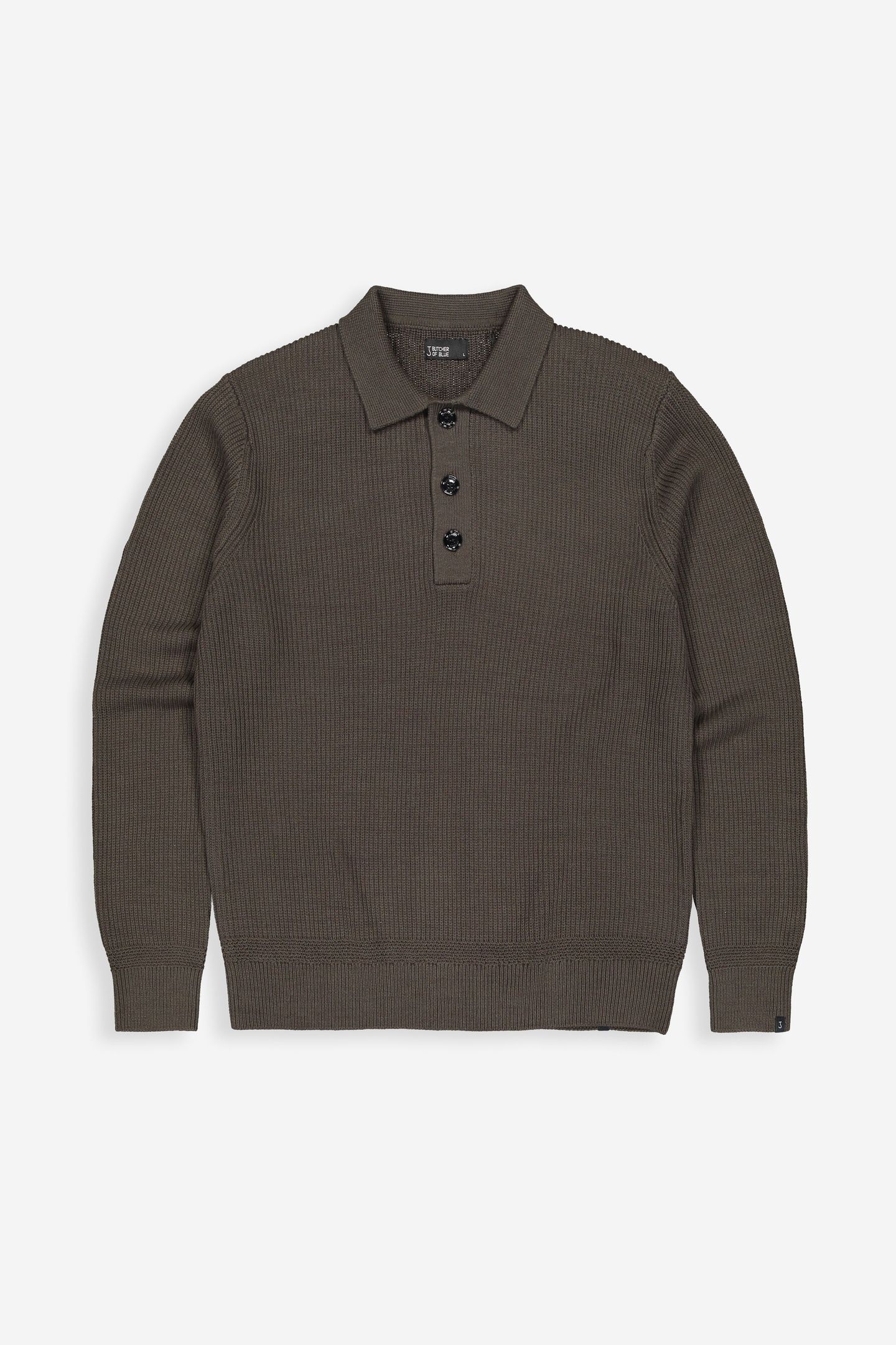 GALWAY POLO LS MOCHA BROWN 3