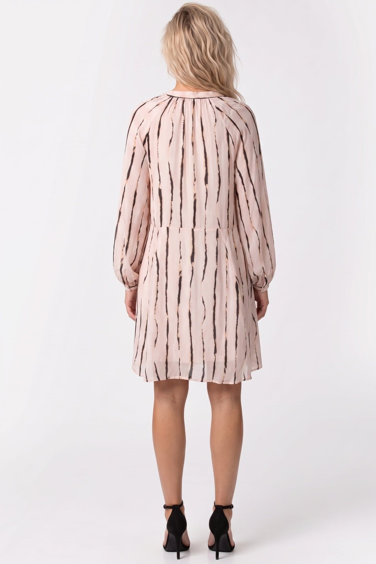 FREDRIKA AOP DRESS PINK 2
