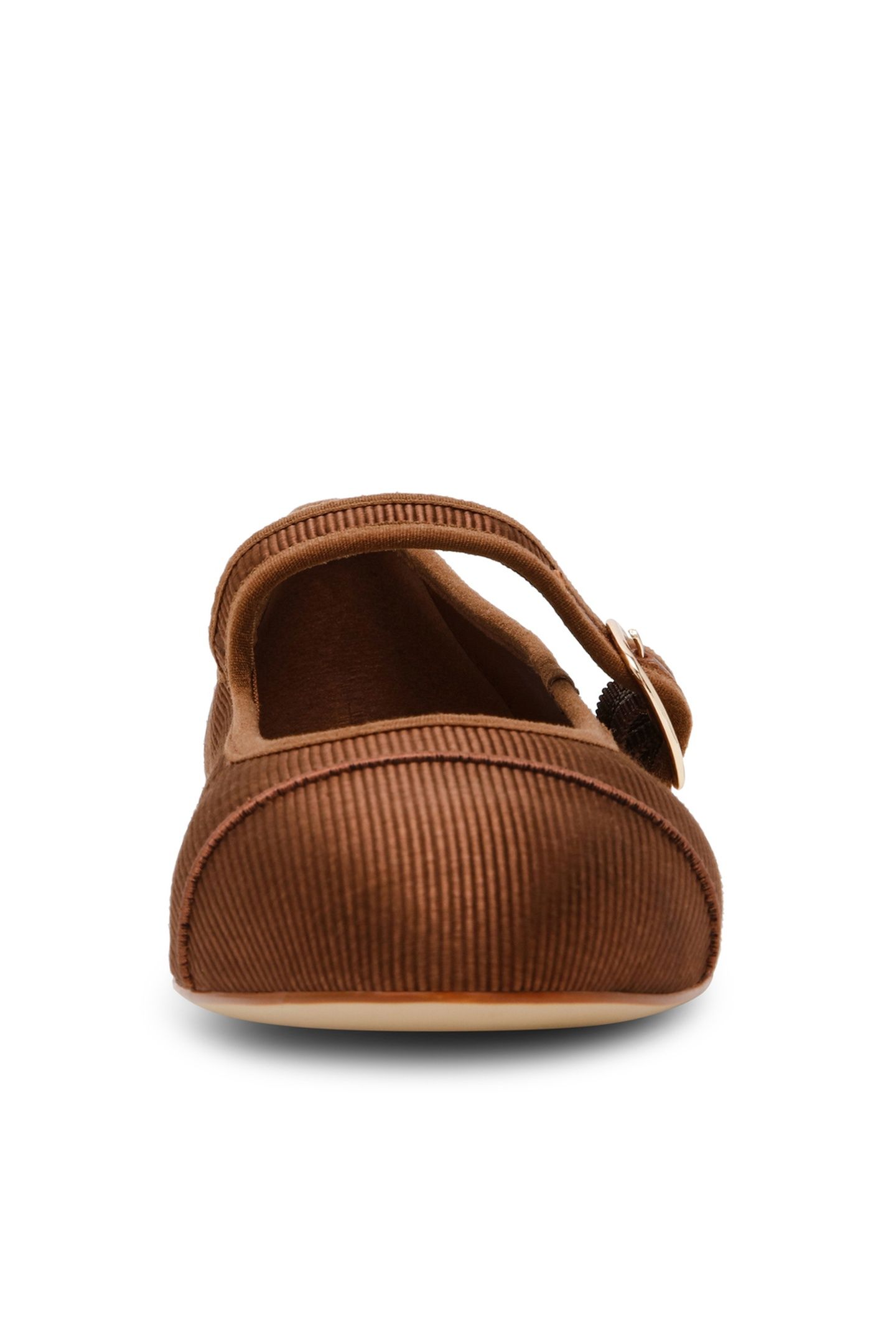 DORY FLAT SHOES BROWN SATIN 4