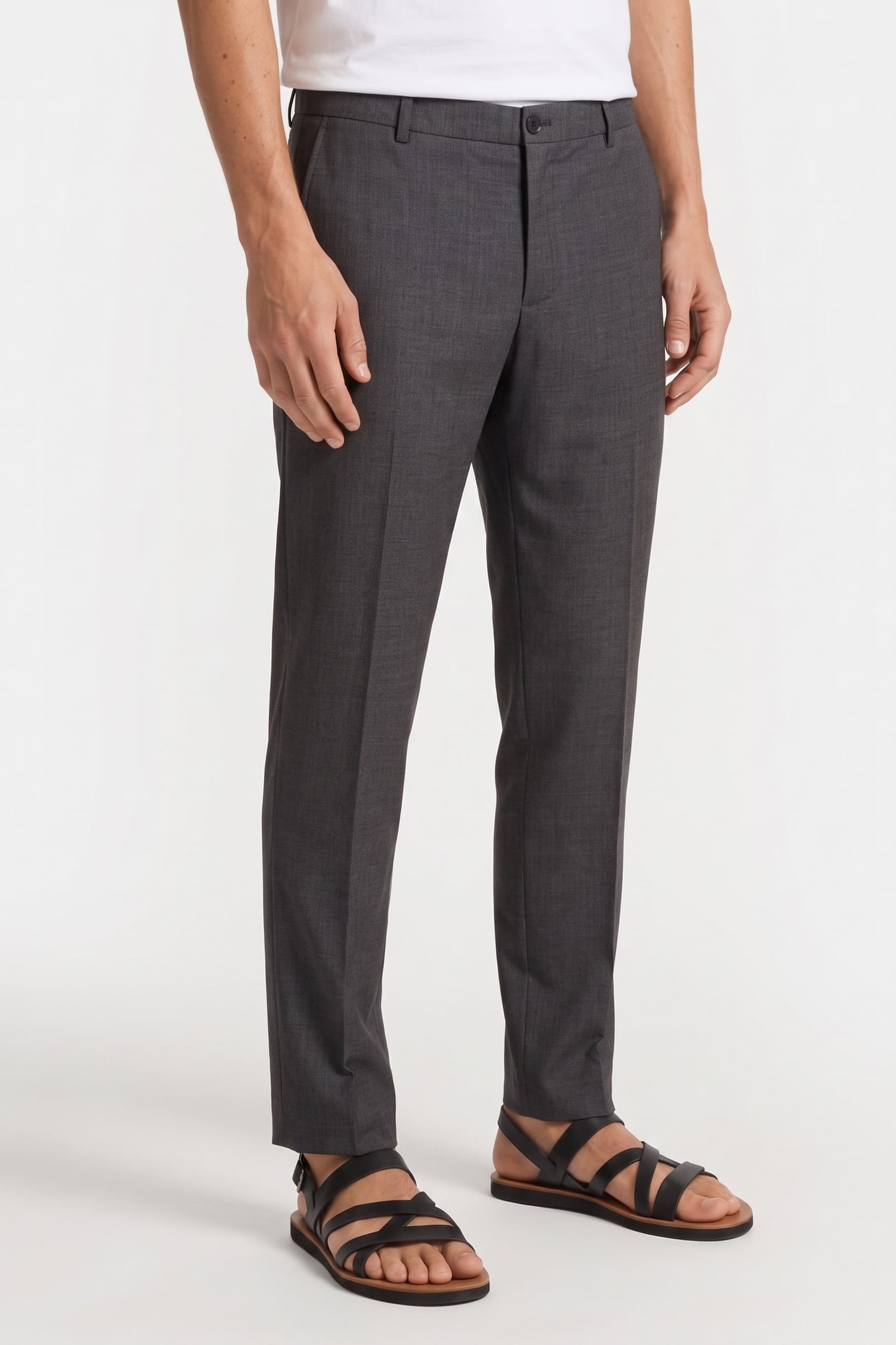 TABINSVILLE PANT GRIS CHINE 1