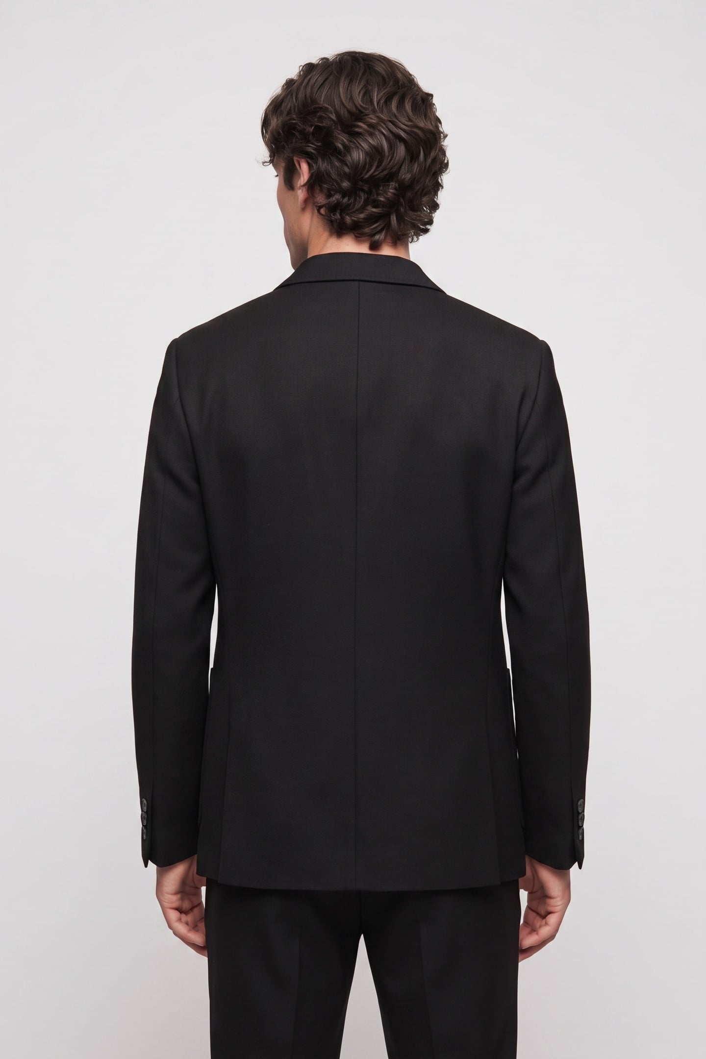 OVERSIZED JACKET WITH WESTERN DETAILS BLACK 2