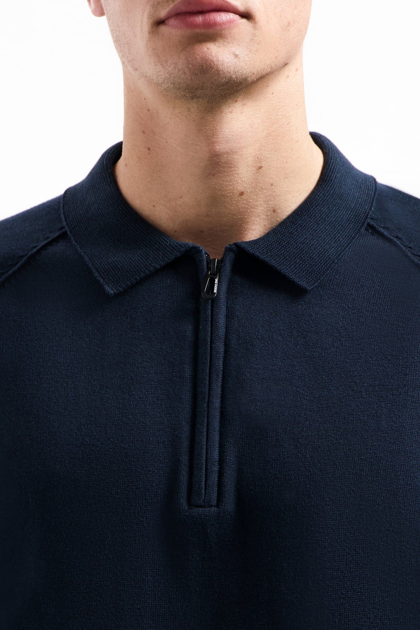 PULLOVER POLO HALF ZIP SOLID NIGHT 7