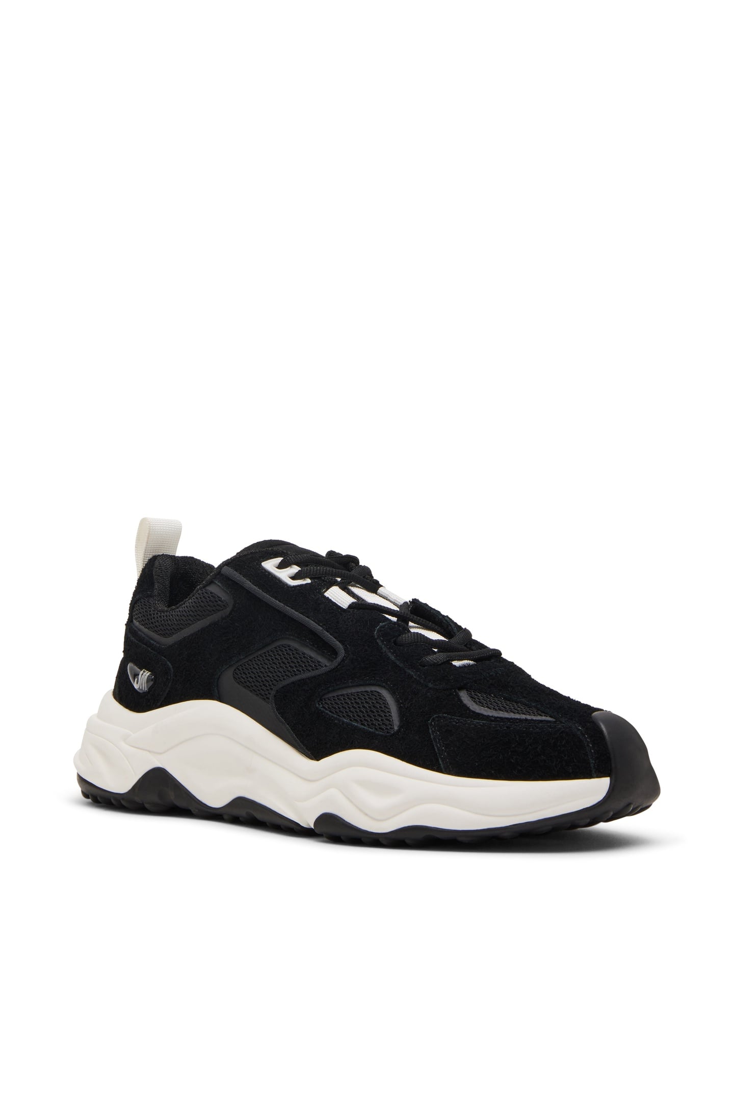 SERPENT-H SNEAKERS BLACK SUEDE 2