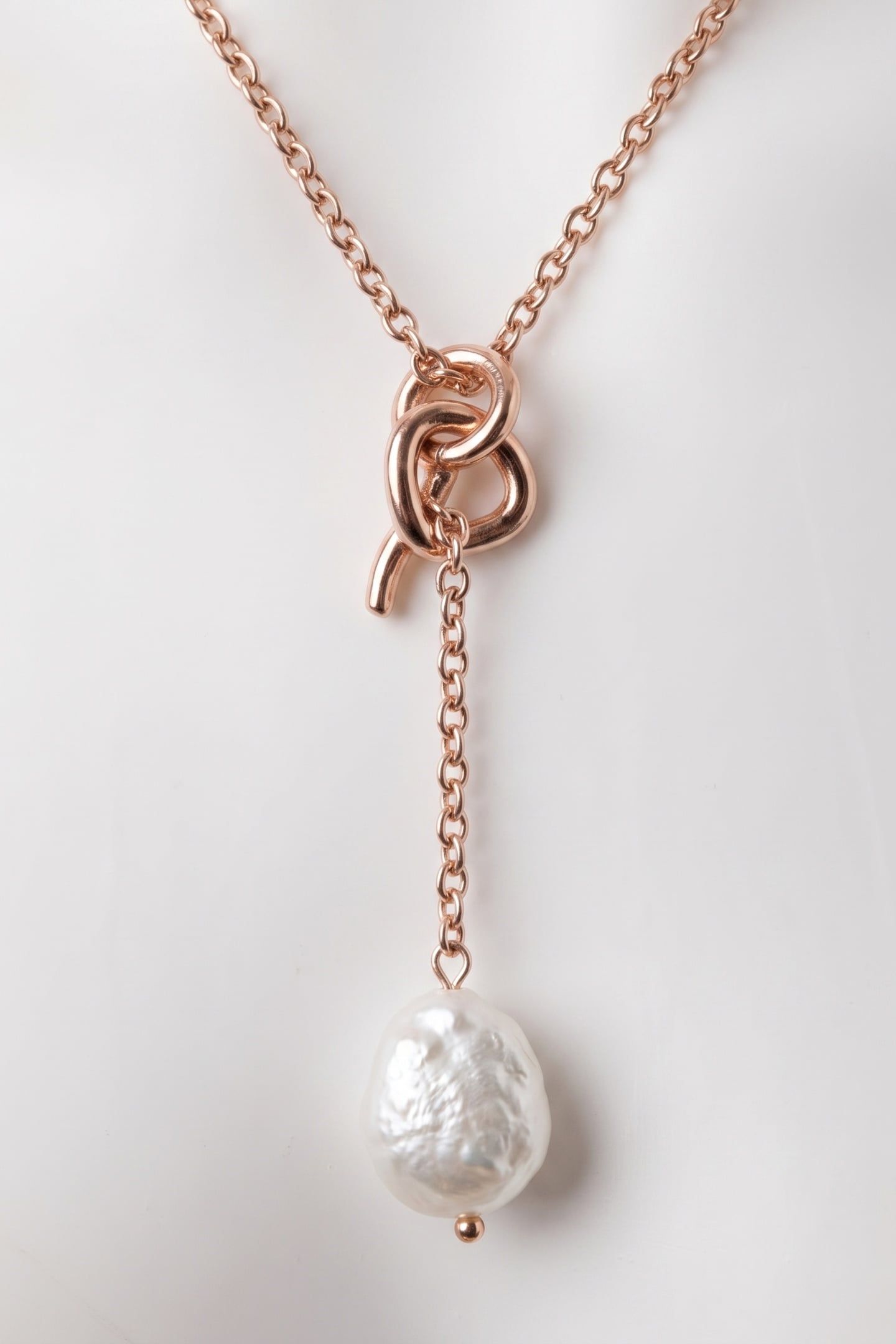 ALOHA PERLENKETTE ROSEGOLD 5