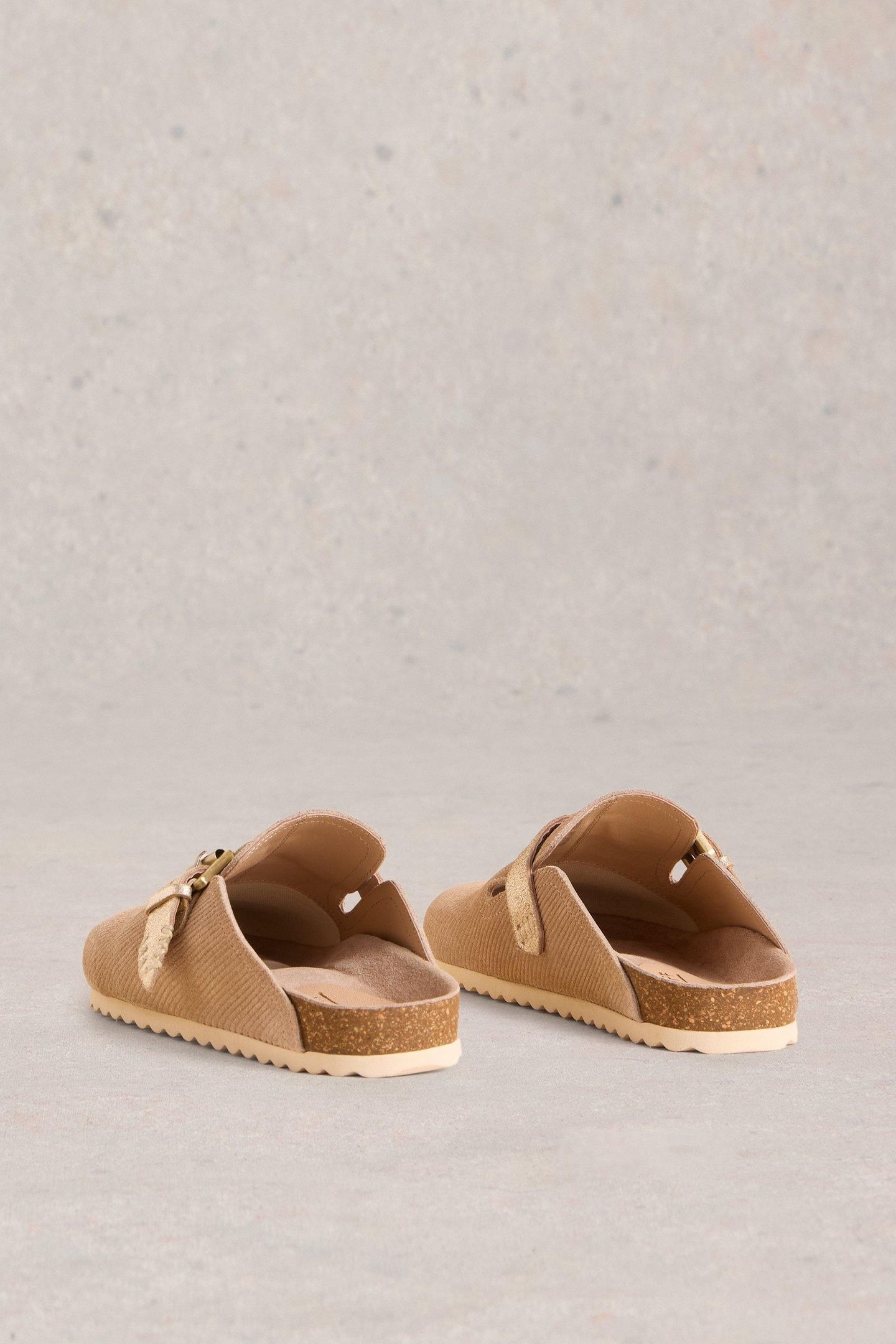 MYRTLE SLIP ON FOOTBED NATURAL MULTI 5
