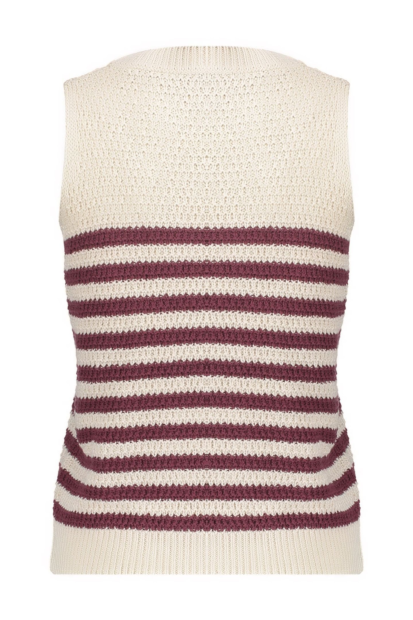 SPENCER STRIPED OFF-WHITE/CHERRY RED 2