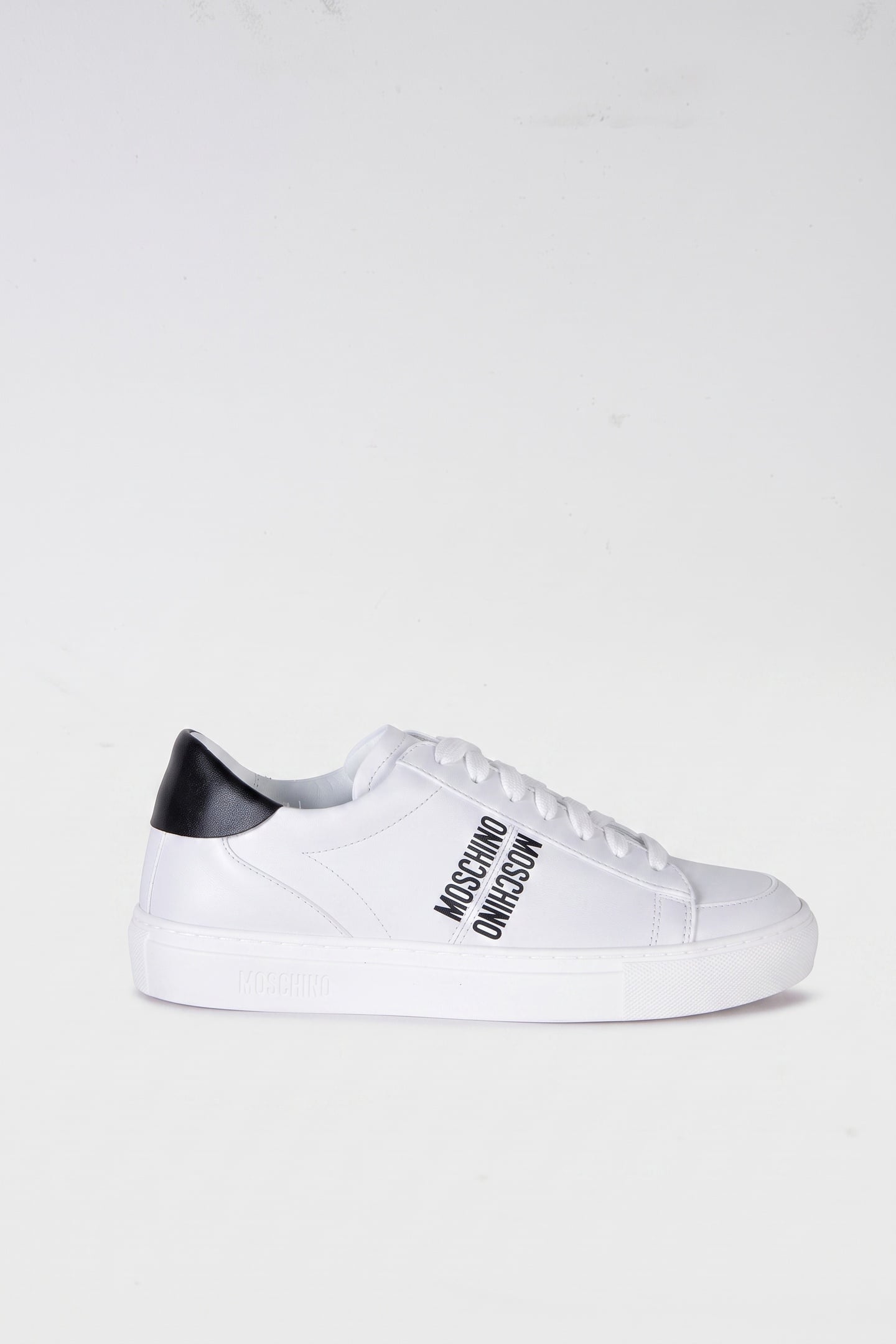 CALFSKIN SNEAKERS WHITE 1