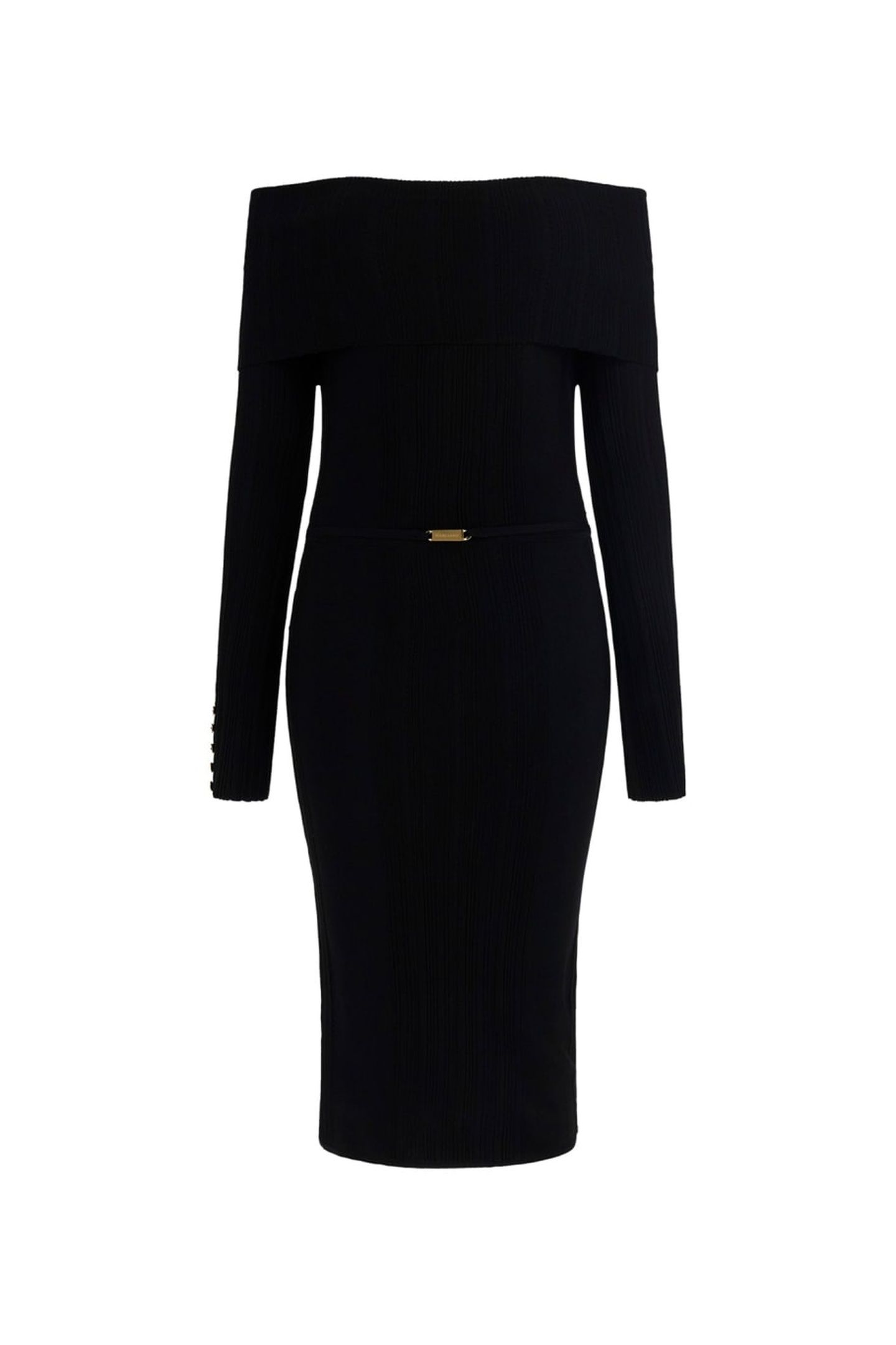 GIADA LS OFF SHOULDE JET BLACK A996 3