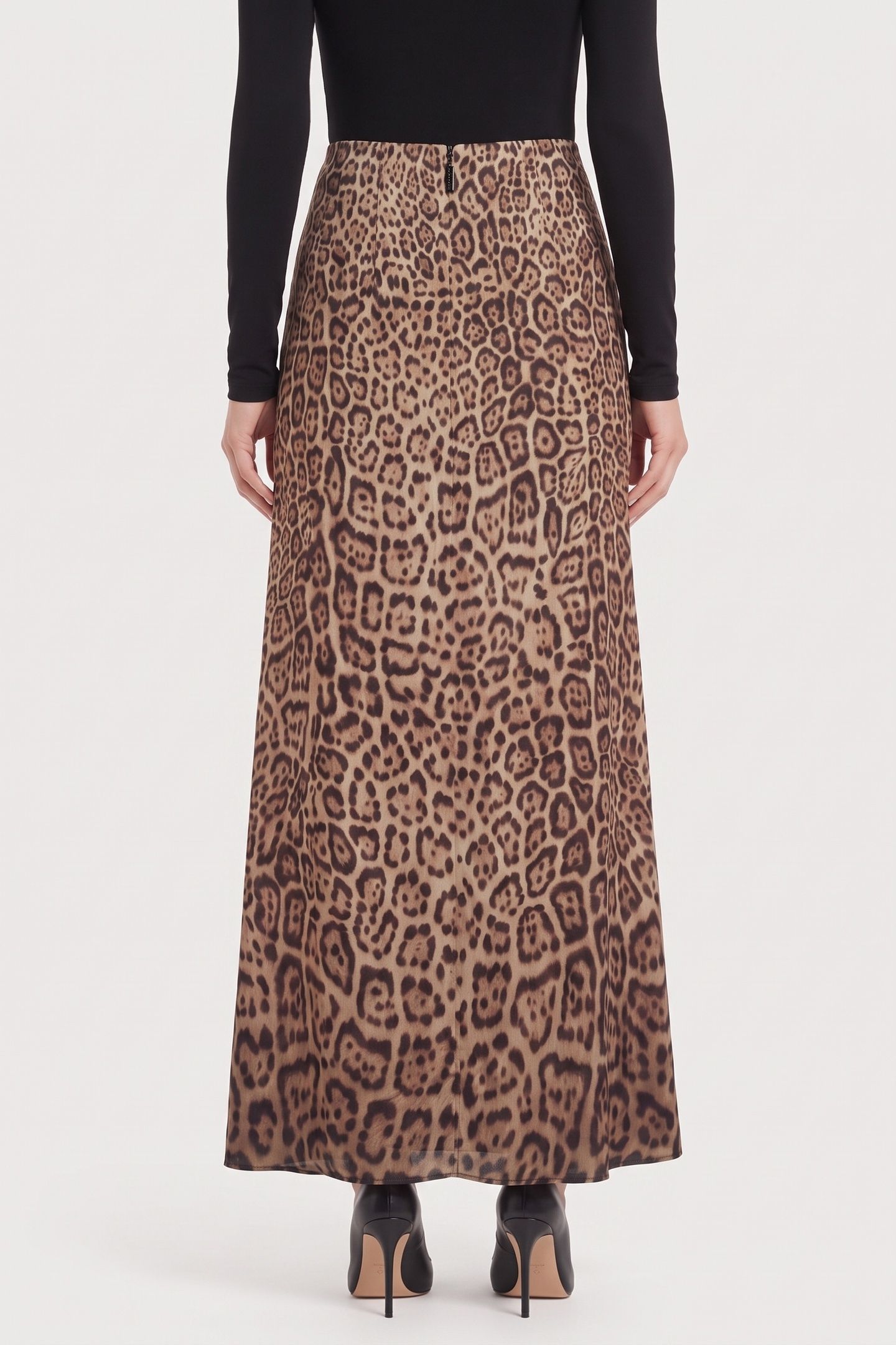 ALANIS MIDI SKIRT CHARMING LEOPARD DEG 2