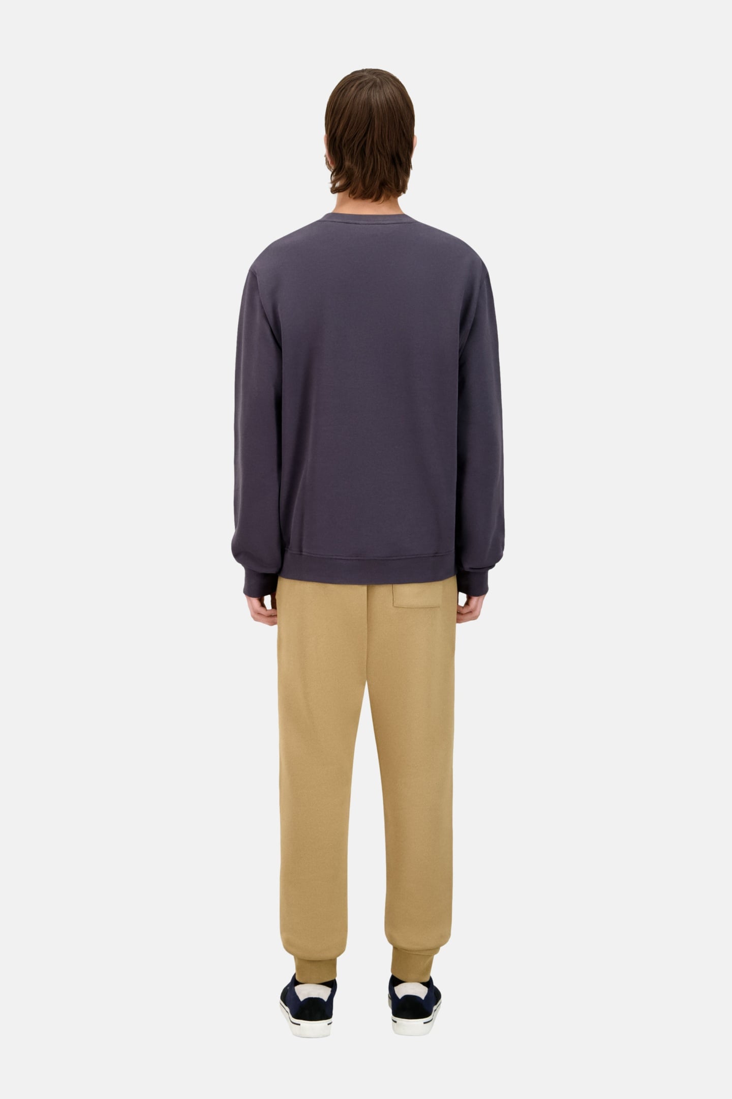 HOODLESS SWEATSHIRT WITH TIGER PRINT ON THE FRONT CARBONE 4