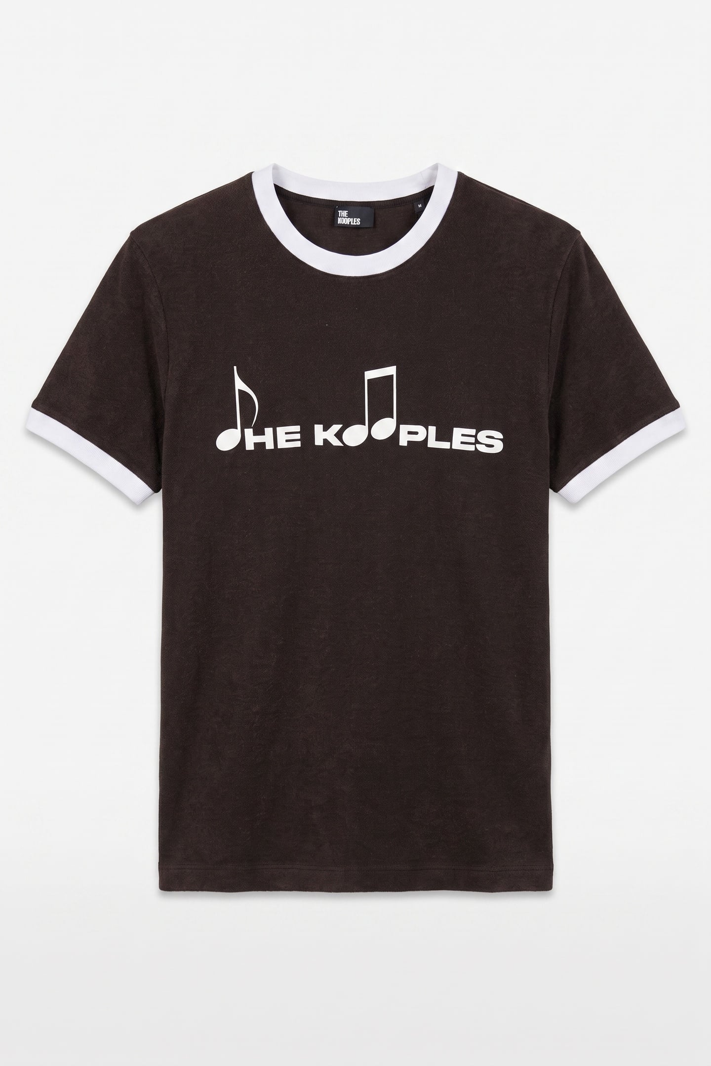 SHORT-SLEEVED T-SHIRT WITH FRONT PRINT BLACK WASHED 3