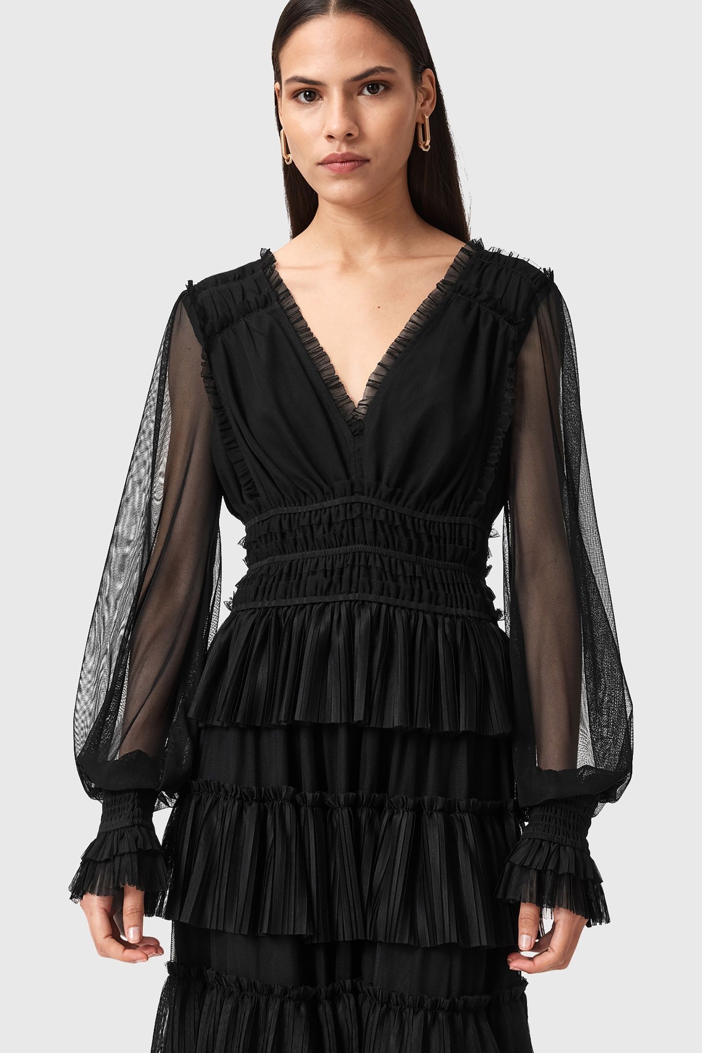 XANTARA DRESS BLACK 1