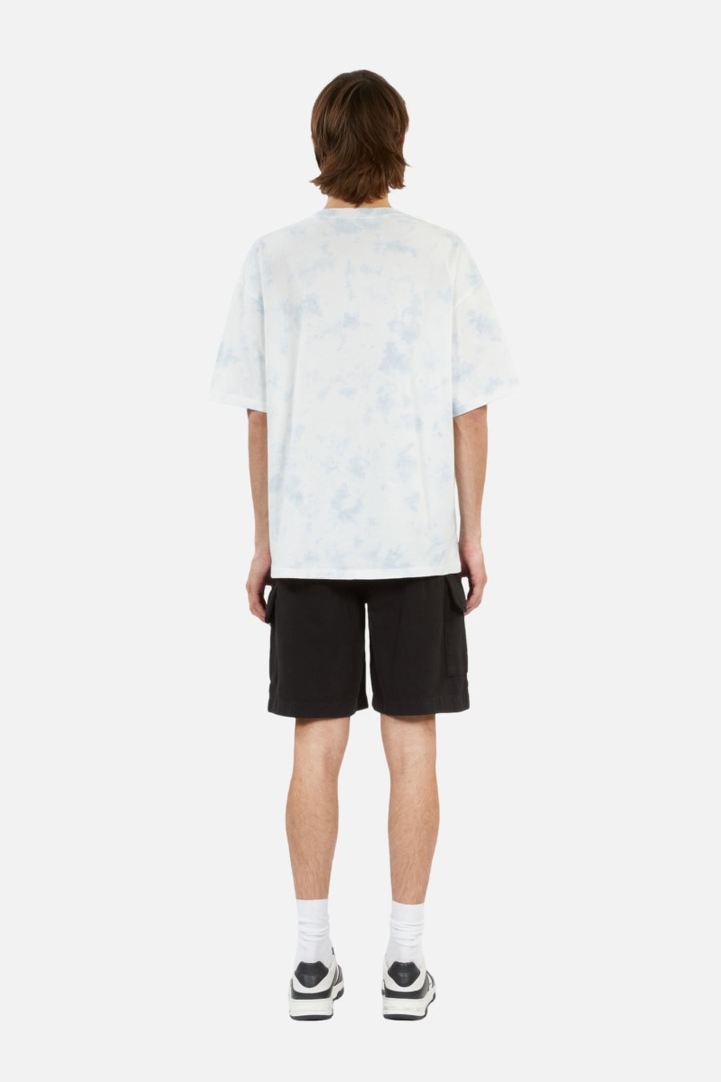 T-SHIRT AVEC PRINT CITY TIE AND DYE LAVENDER 5