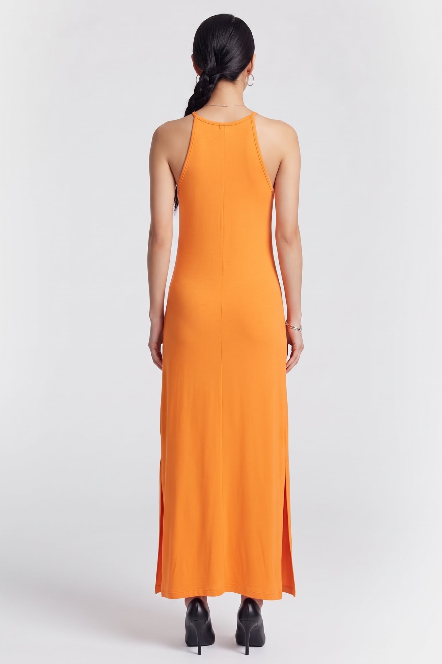 LOU DRESS ORANGE 2
