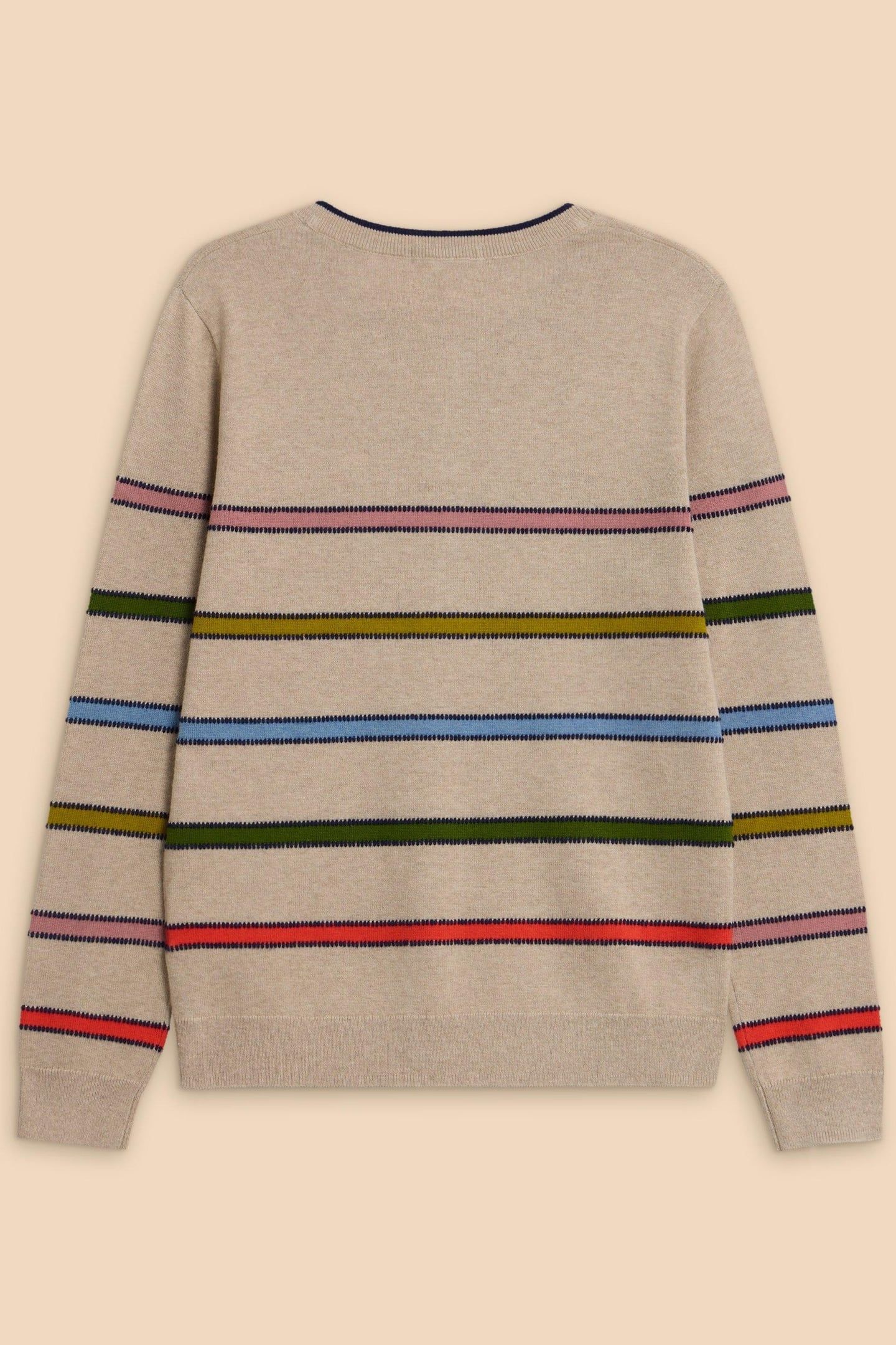 SIENNA STRIPE JUMPER IVORY MULTI 6
