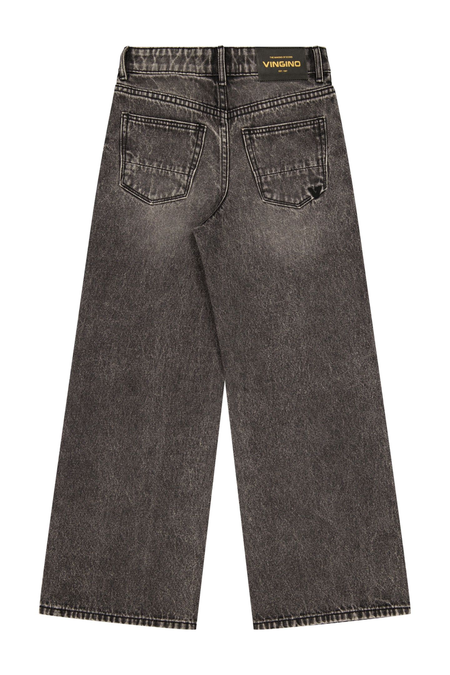 GIRLS CHERRY JEANS DARK GREY VINTAGE 2
