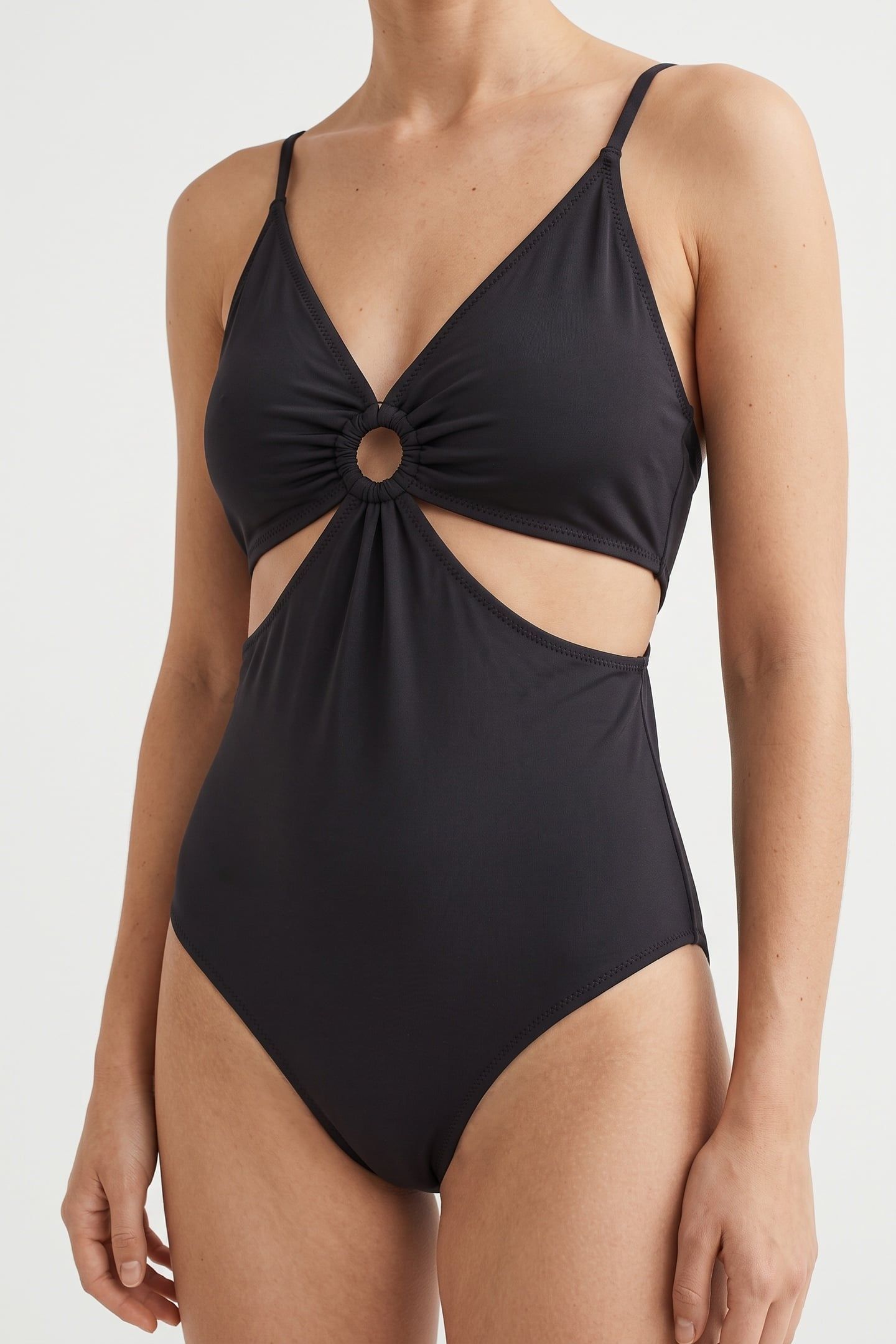 AMALFI ECONYL SWIMSUIT BLACK 1