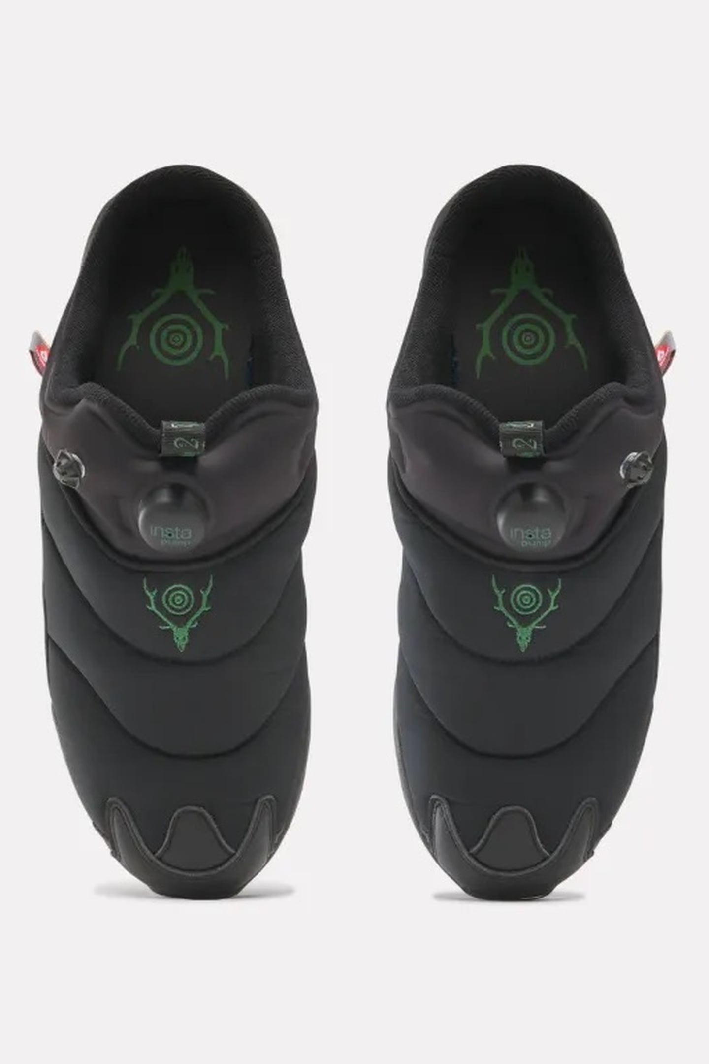 UNISEX INSTAPUMP FURY MULE BLACK/BLACK/GREEN 5
