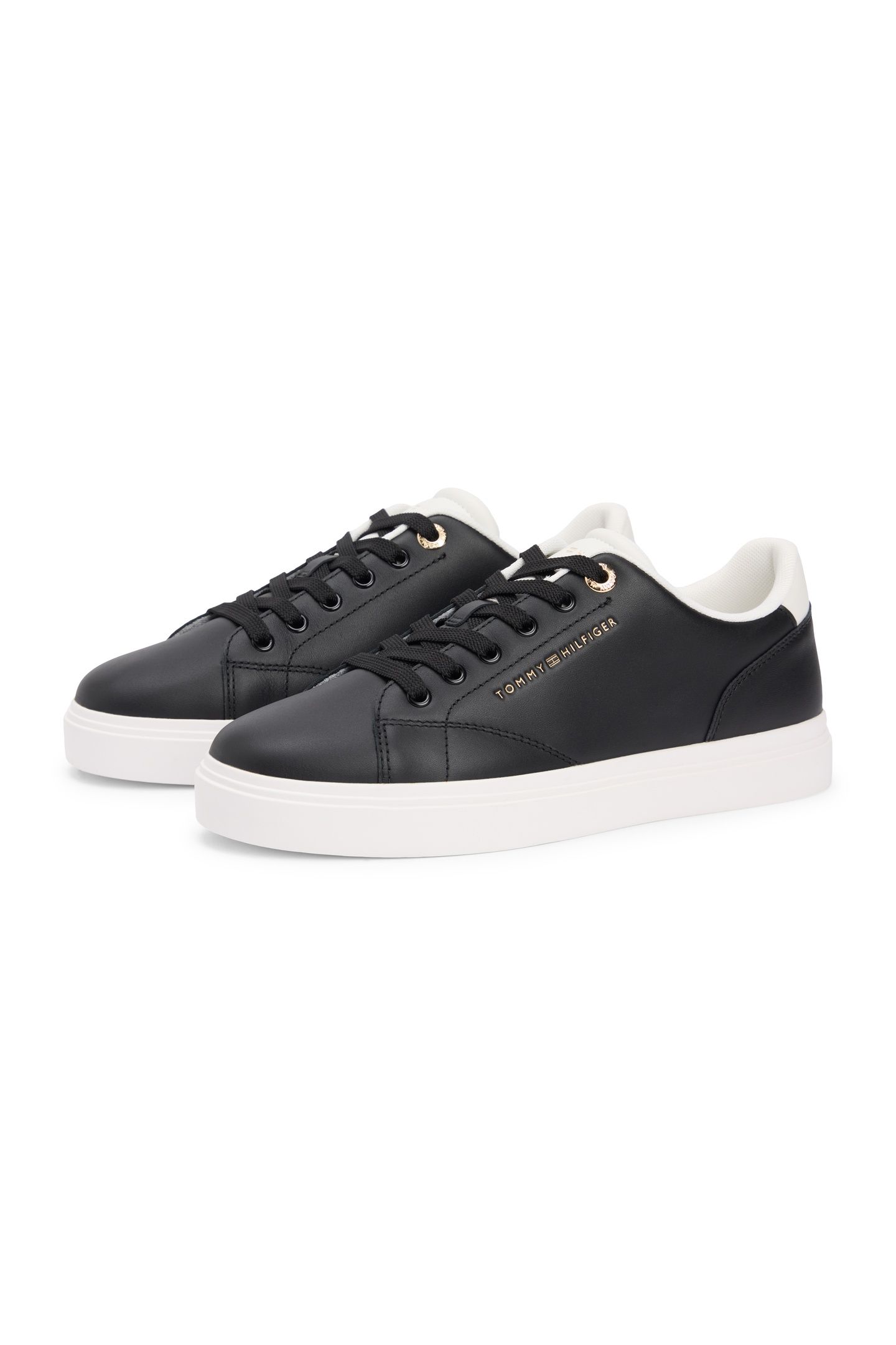 FEMININE CUPSOLE TRAINERS BLACK/ECRU 3