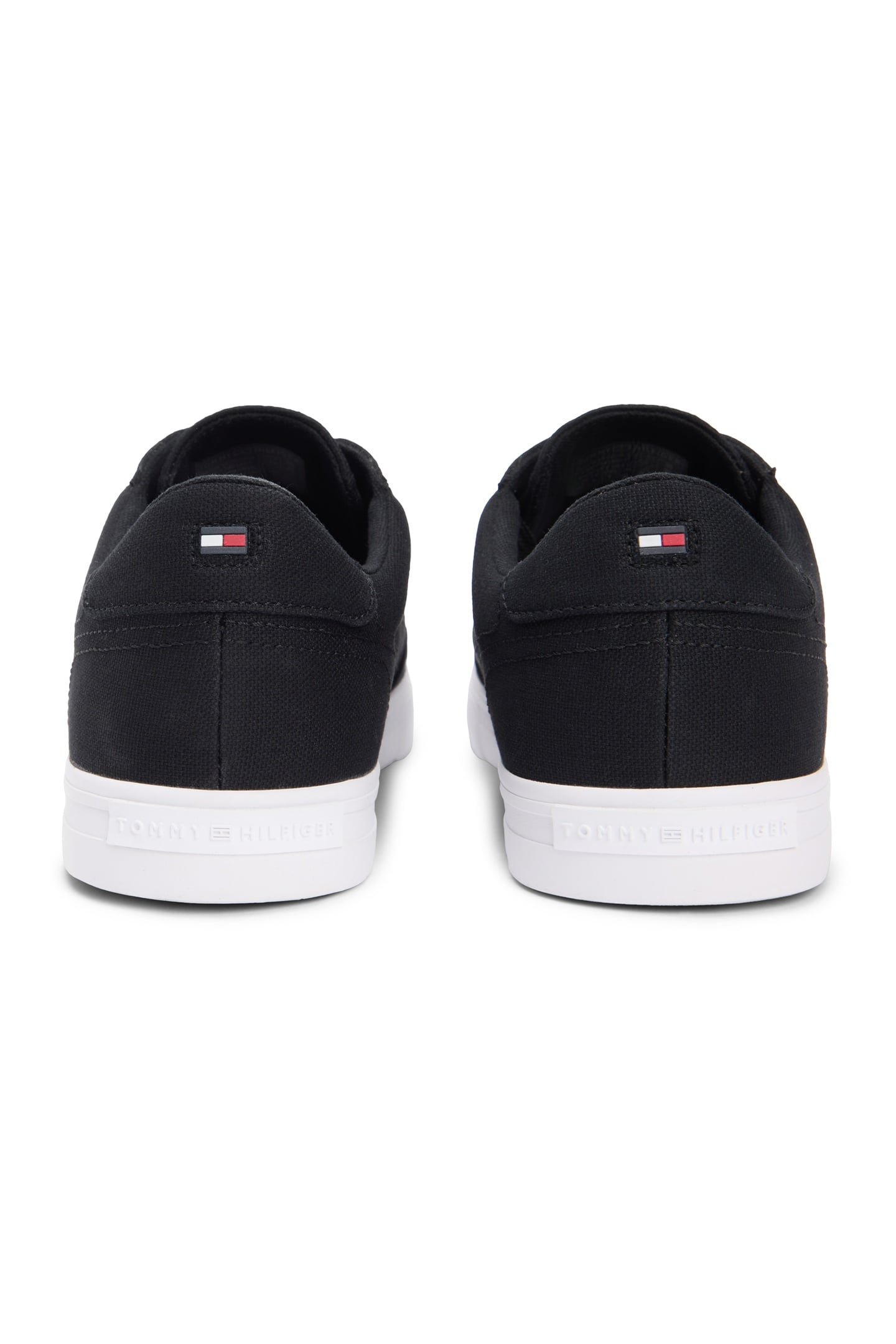 CANVAS SIGNATURE MIDSOLE TRAINERS BLACK 4
