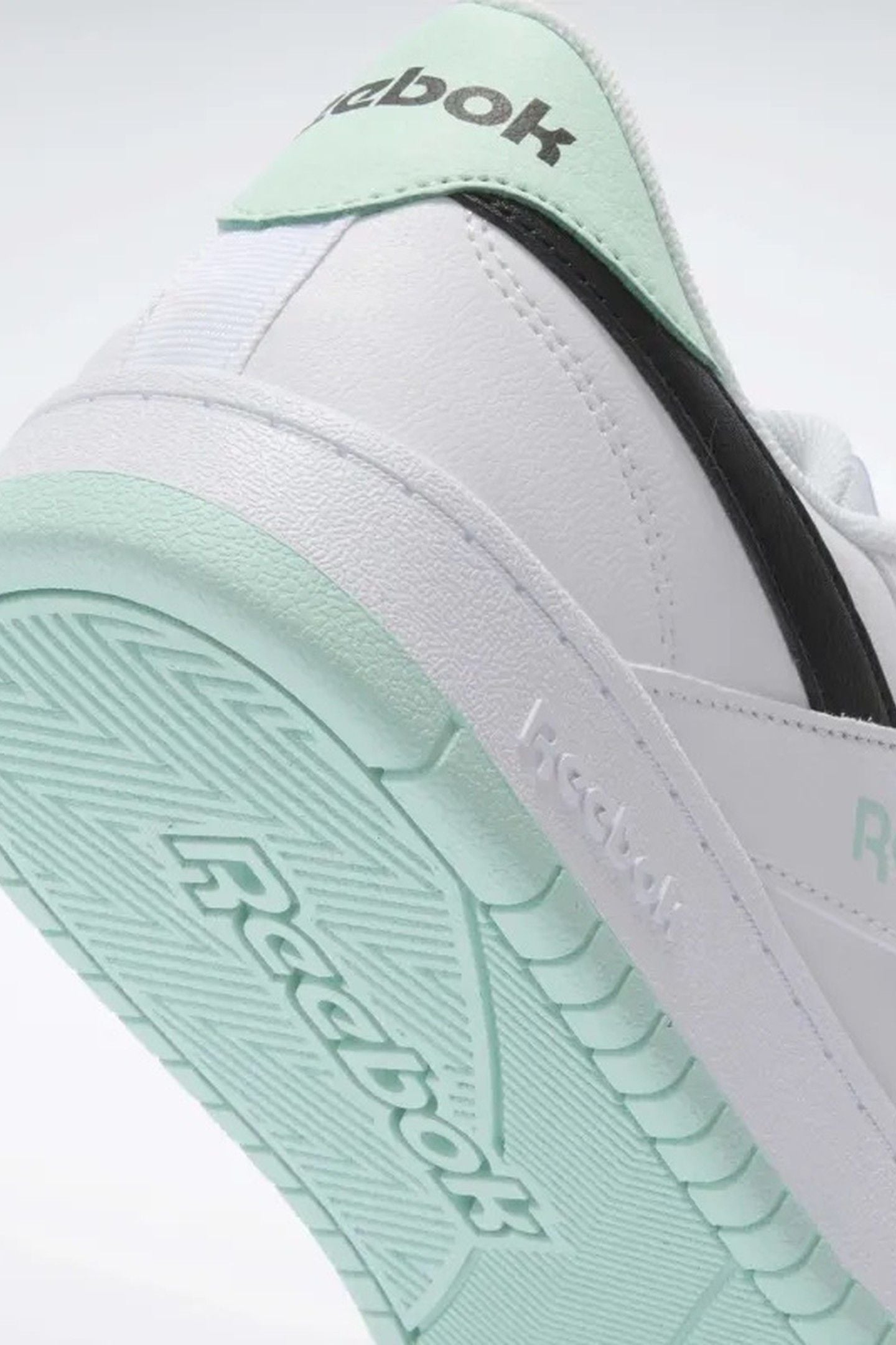 UNISEX REEBOK BB 1000 WHITE/BLACK/GLITCH AQUA 7