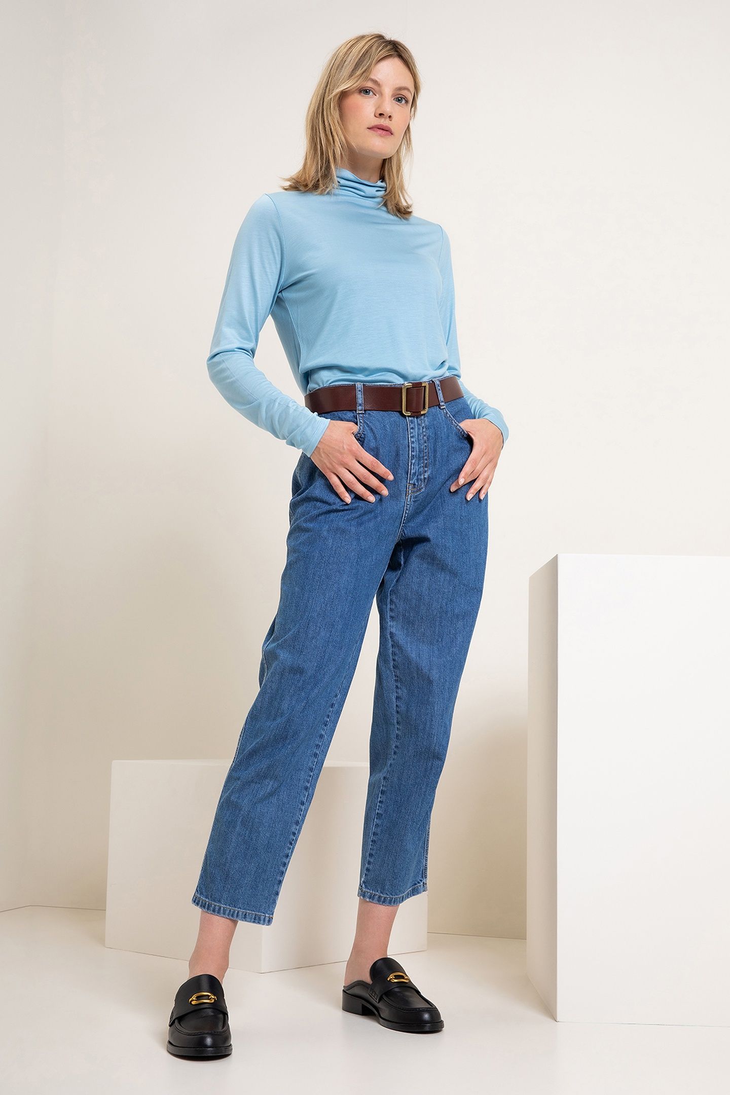 THEO T-SHIRT ICE BLUE 2