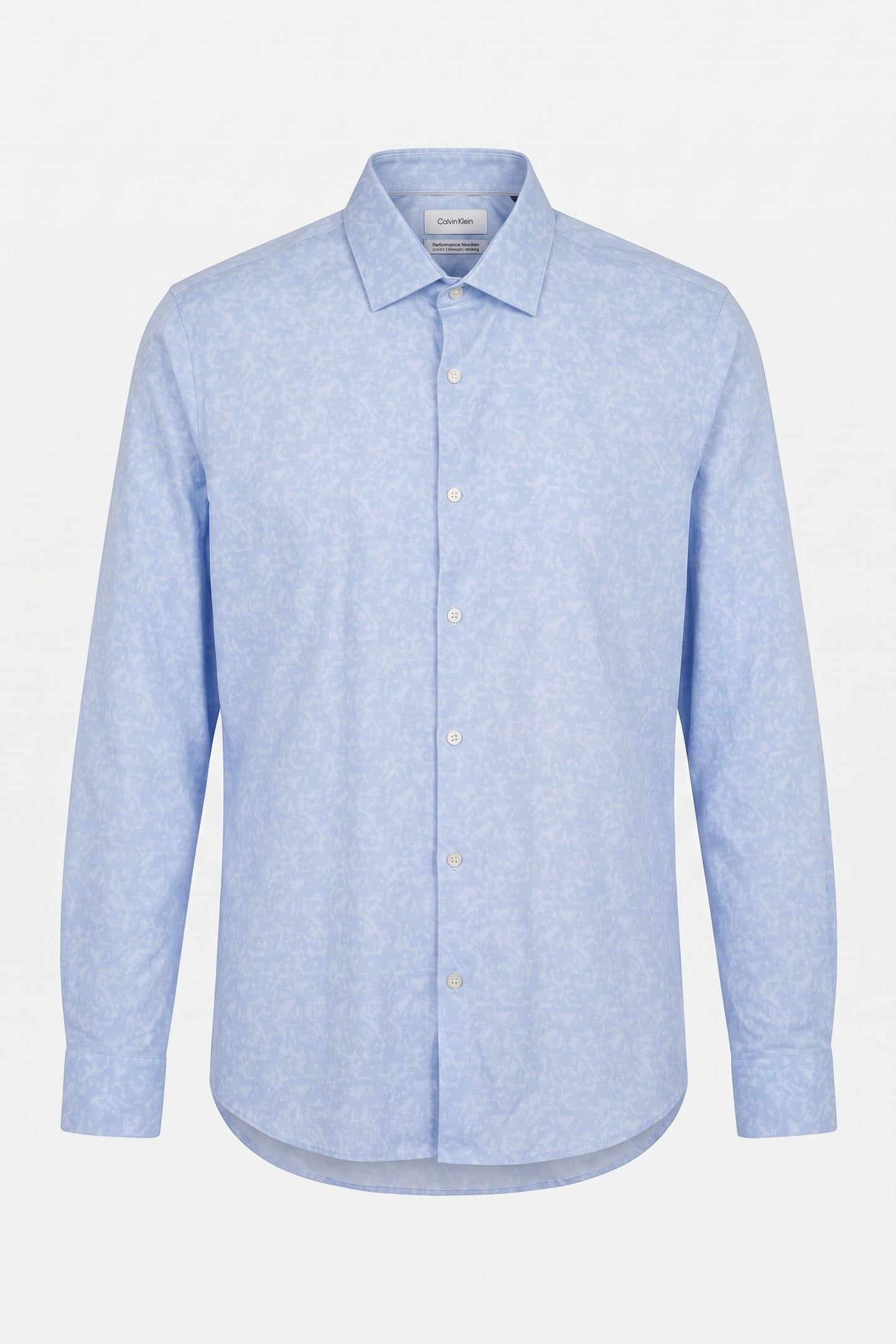 SLIM PERFORMANCE STRAIGHT SHIRT BLUE 3