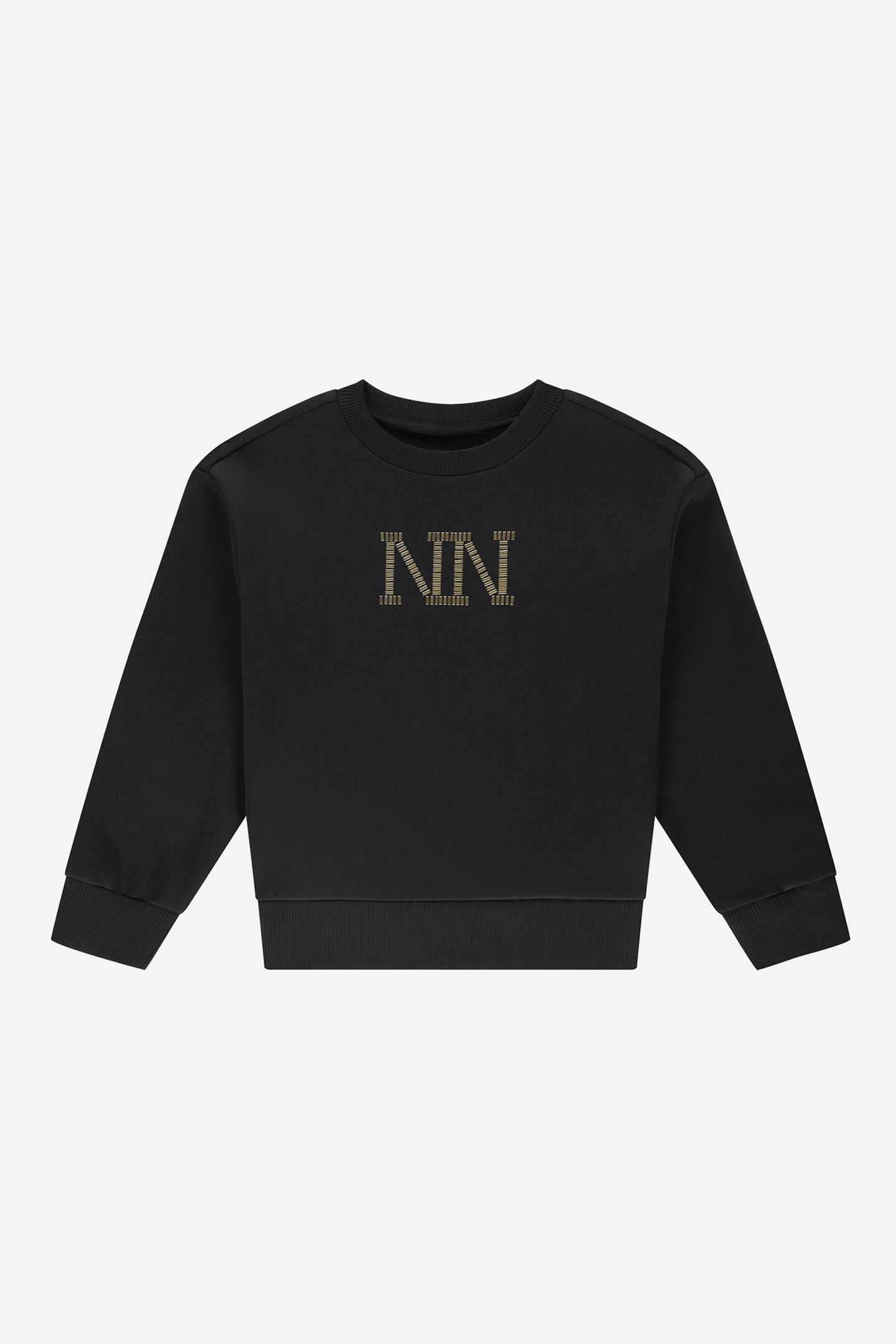 STUD SWEATSHIRT BLACK 1