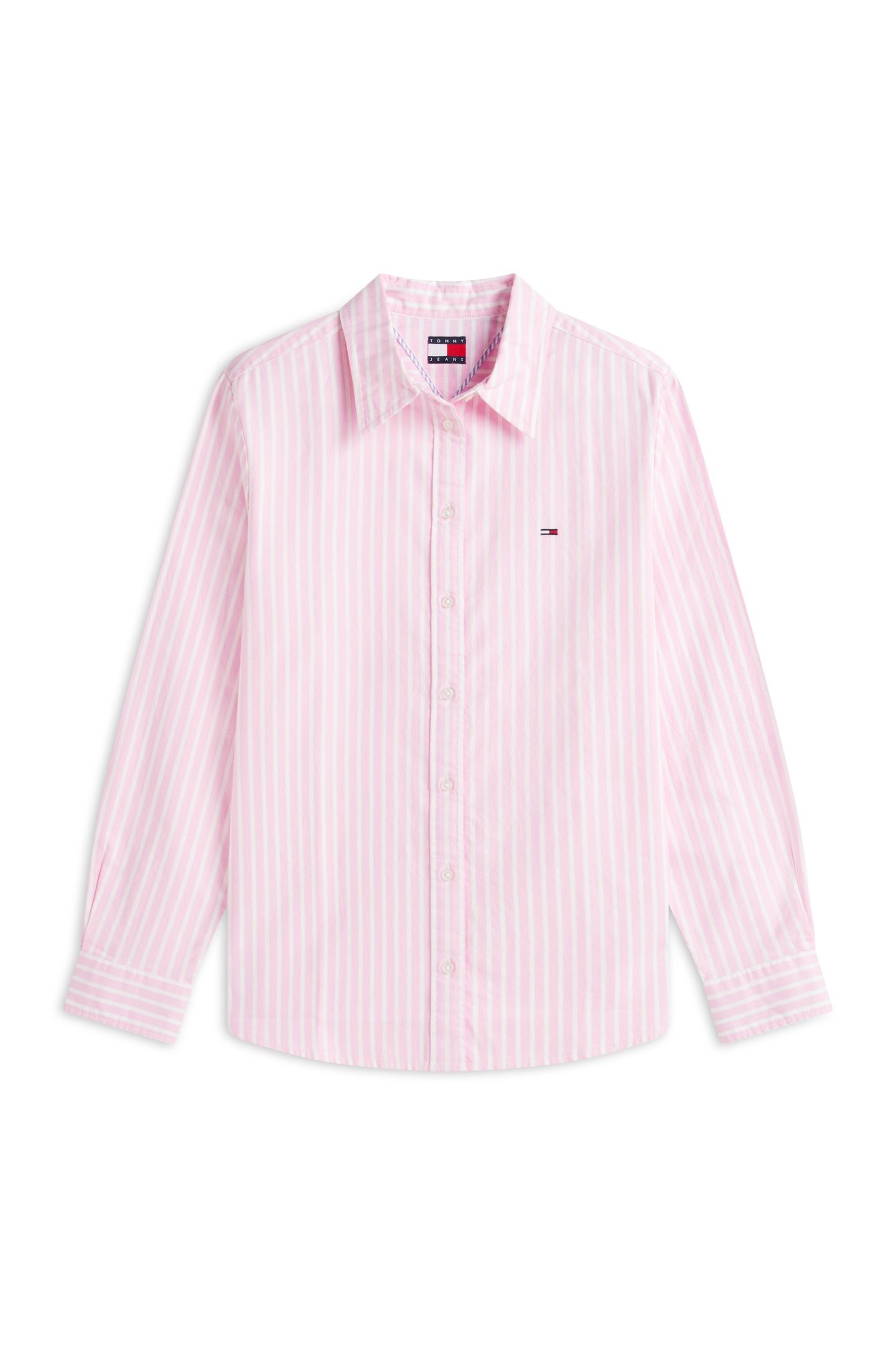 REGULAR OXFORD SHIRT PINK DAISY/STRIPE 4
