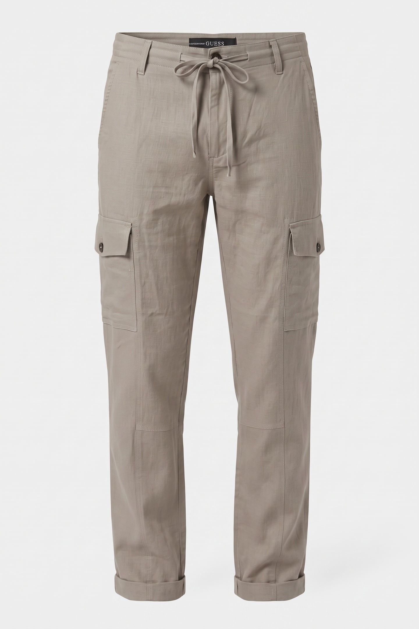 GUESS ECO FLETCHER LINEN CARGO SAGE PLANT MULTI 4