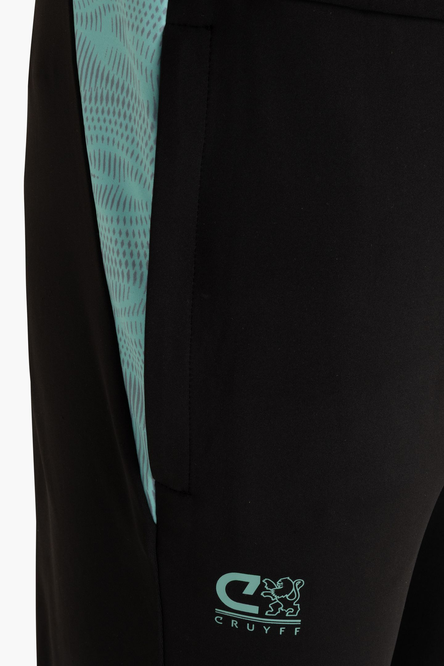 MELLITE TRACKPANT BLACK/BLUE 4