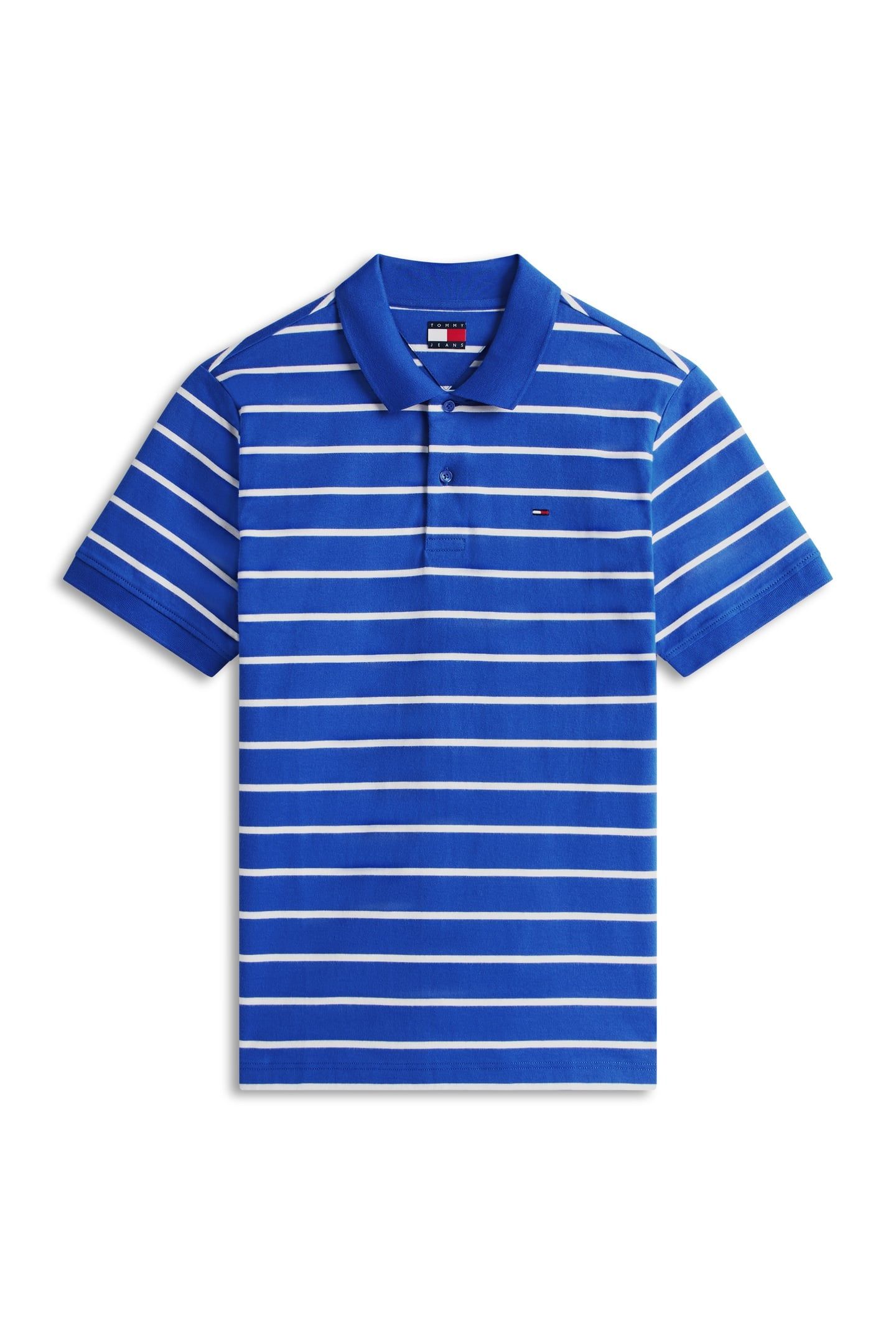 REGULAR STRIPE POLO FIZZY BLUE 4