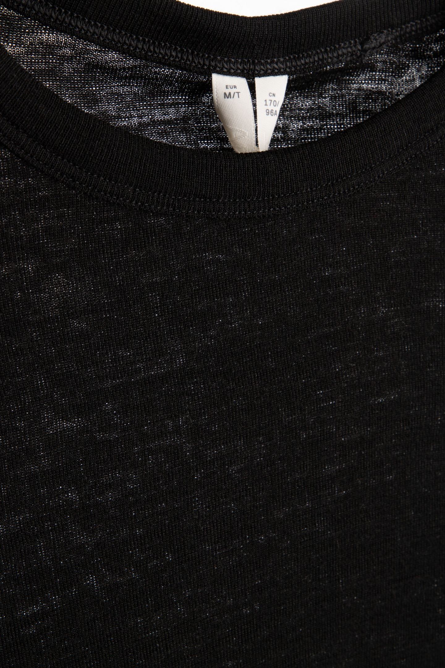 ODDRUN WOOL RIB LS BLACK 4