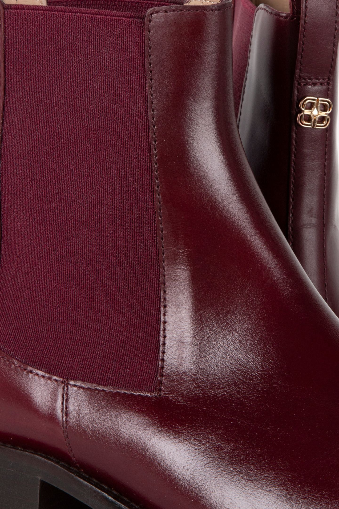 HATTIE CHELSEA BOOT BURGUNDY 4
