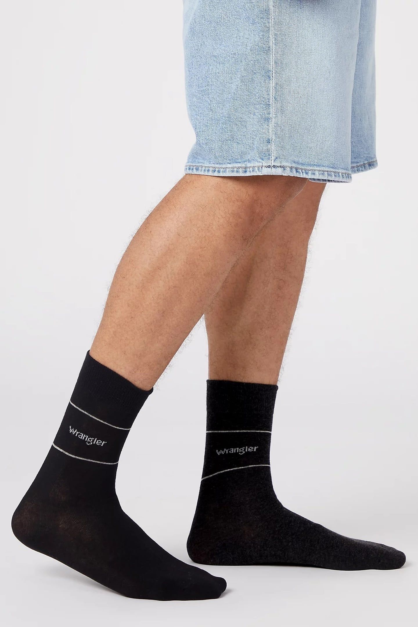 UNISEX 4 PACK SOCKS BLACK BLUE 1