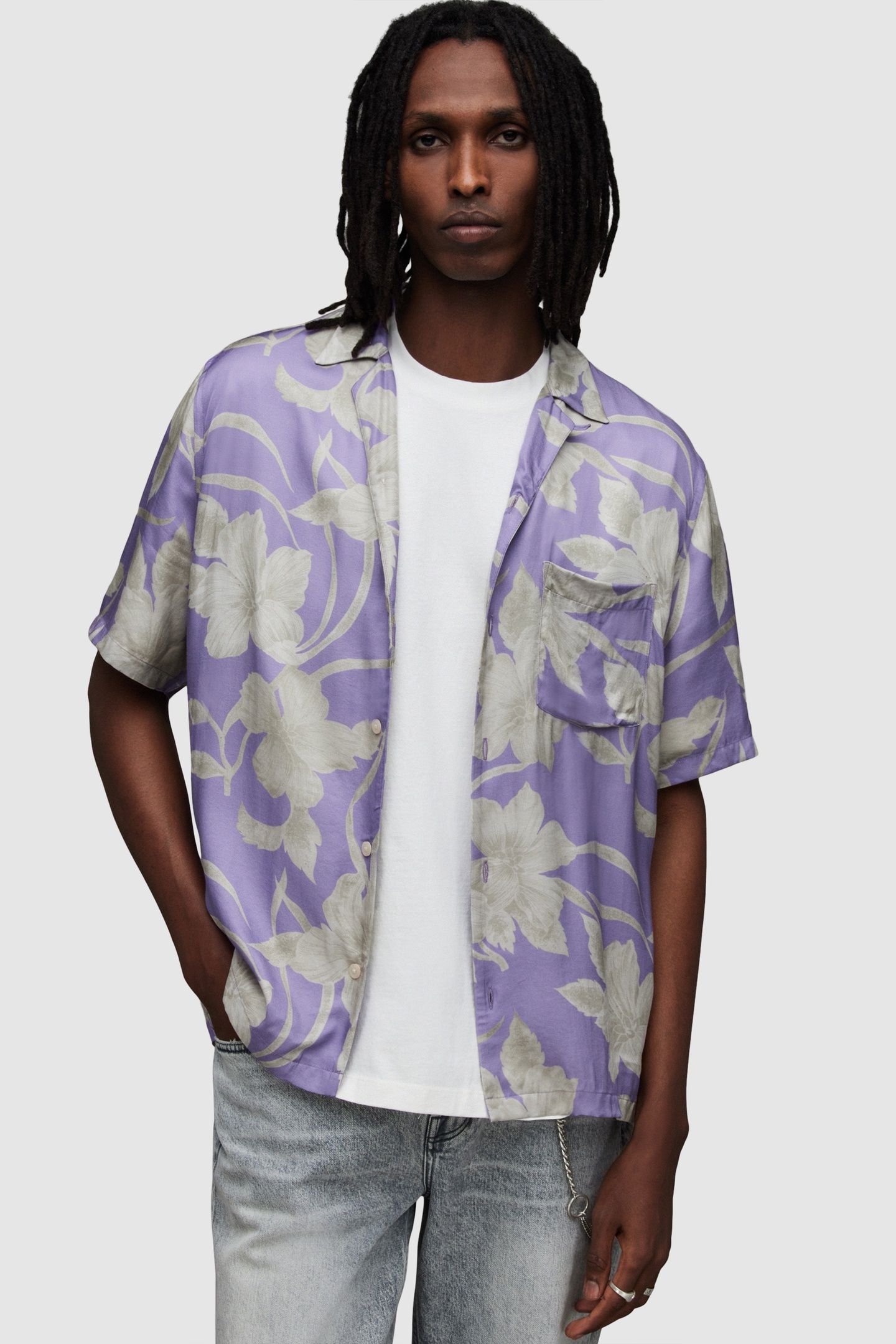 JARDIN SS SHIRT FRESH LILAC 1
